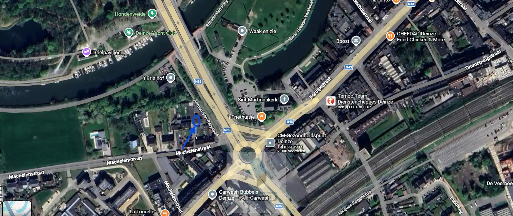 Garage te huur Machelenstraat 25+/G4 - 9800 Deinze