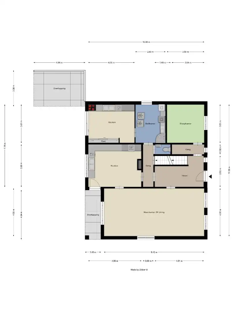 Open bebouwing met 3slaapkamers, bureau en 2 badkamers in Pellenberg! - EPC 240 kWh/m² - bewoonbare opp. 242 m² foto 31