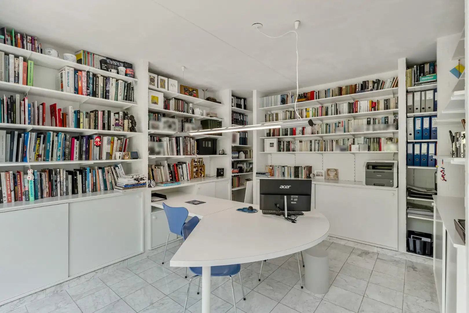 Moderne architectenwoning met mooie tuin en zwembad, 5 slaapkamers in Hasselt, OB op 8a12ca in doodlopende straat foto 13