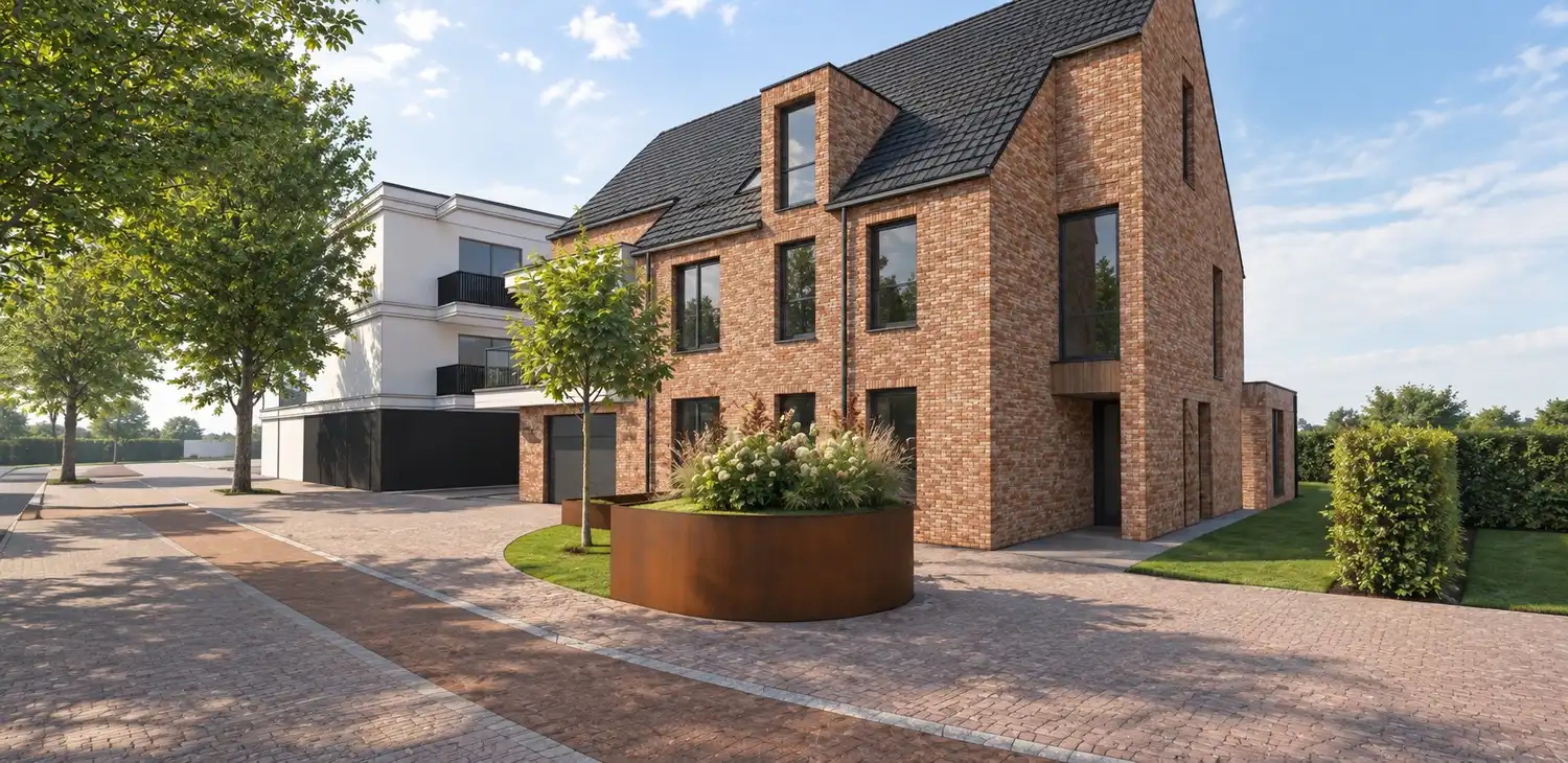 Casco+ duplex nieuwbouwappartement met 3 slaapkamers in Bocholt centrum! foto 3