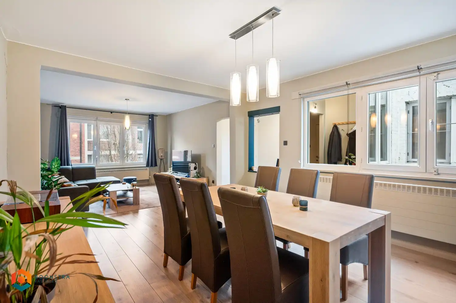 Hoofdfoto van de publicatie: Ruim 1 slpkr app met garage te Mechelen