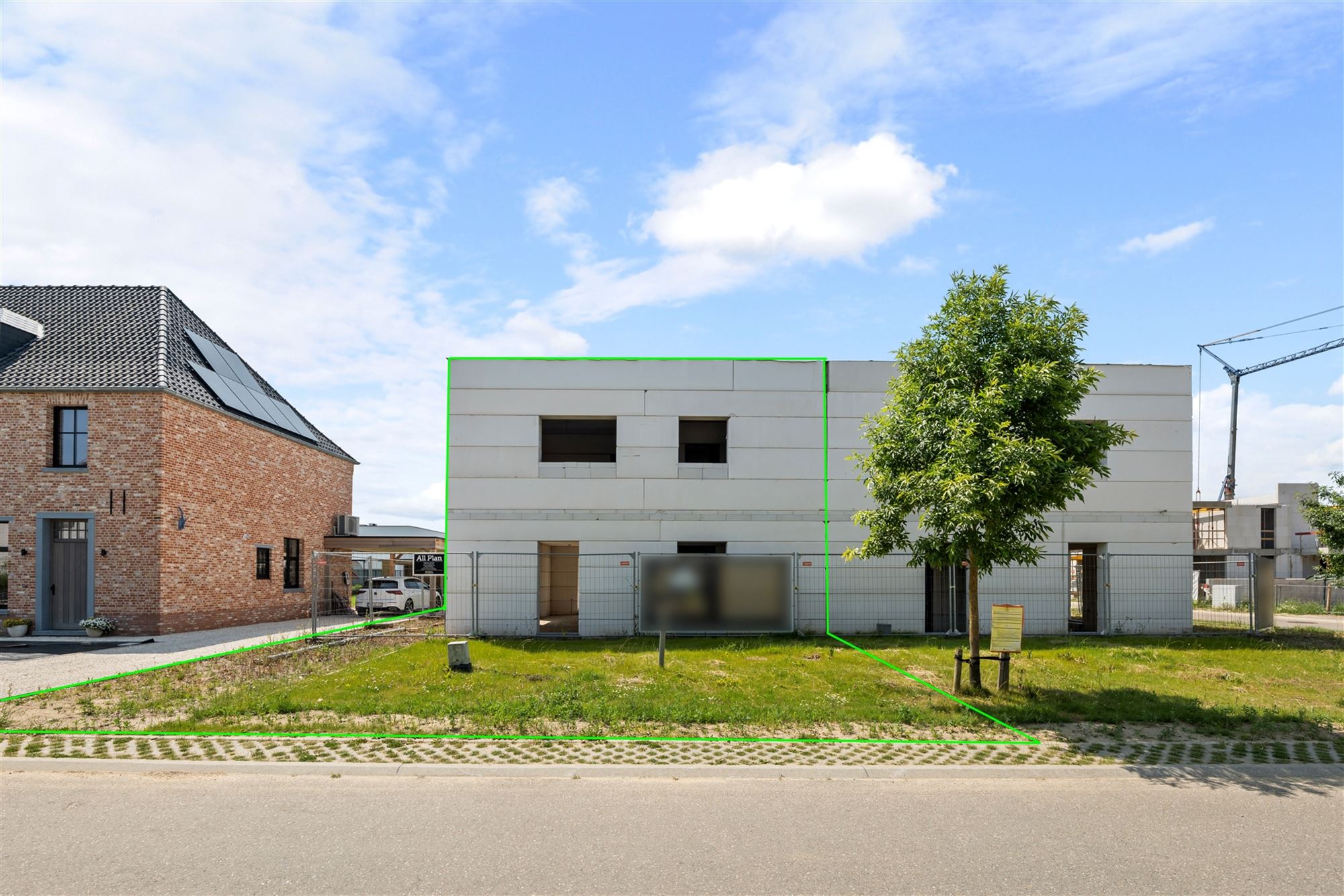 CASCO HALFOPEN BEBOUWING IN MODERNE STIJL MET CARPORT IN ALKEN foto {{pictureIndex}}