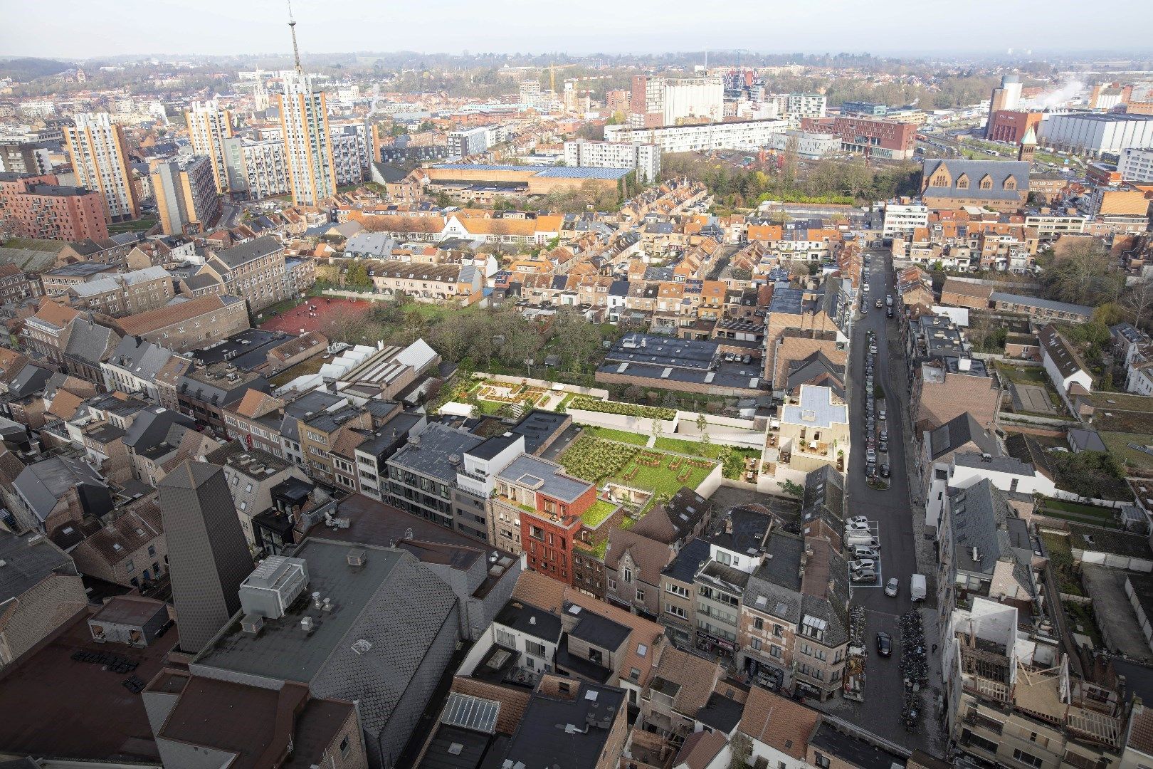 Nieuwbouw studio met 20m2 terras in hartje Leuven met kelderberging en parkeermogelijkheden! 6% BTW mogelijk! foto 6