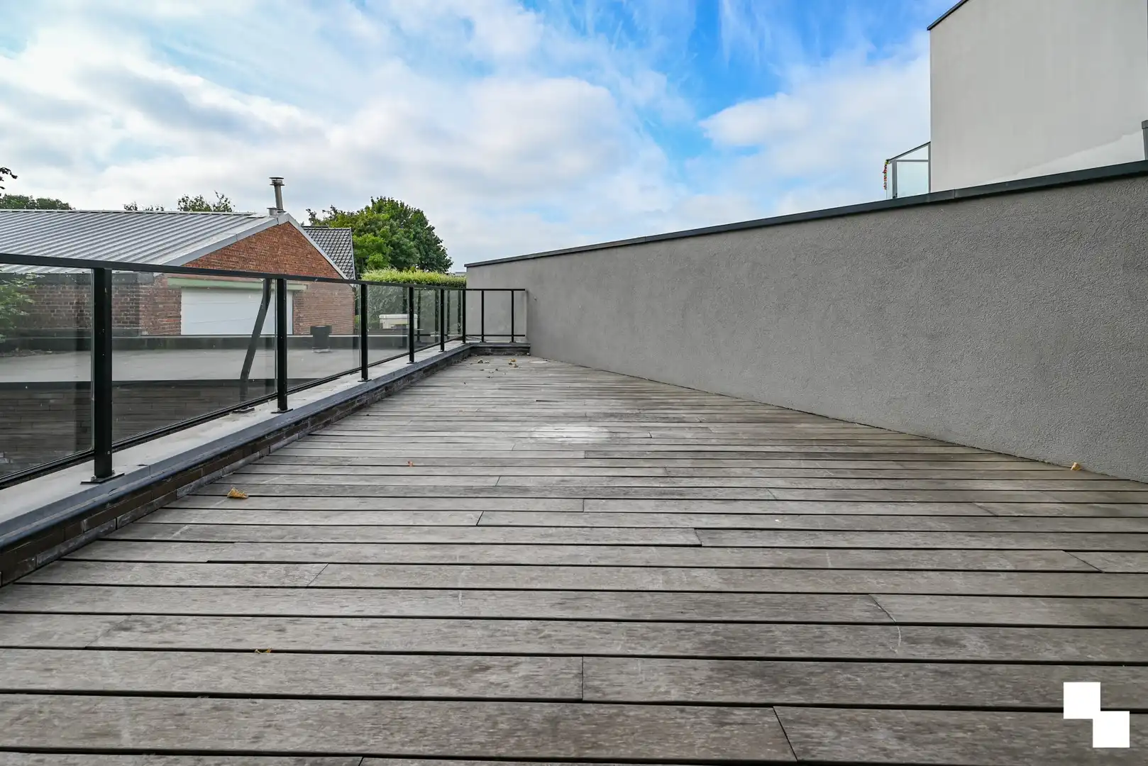 Appartement met ruim terras in het centrum van Kachtem foto 3