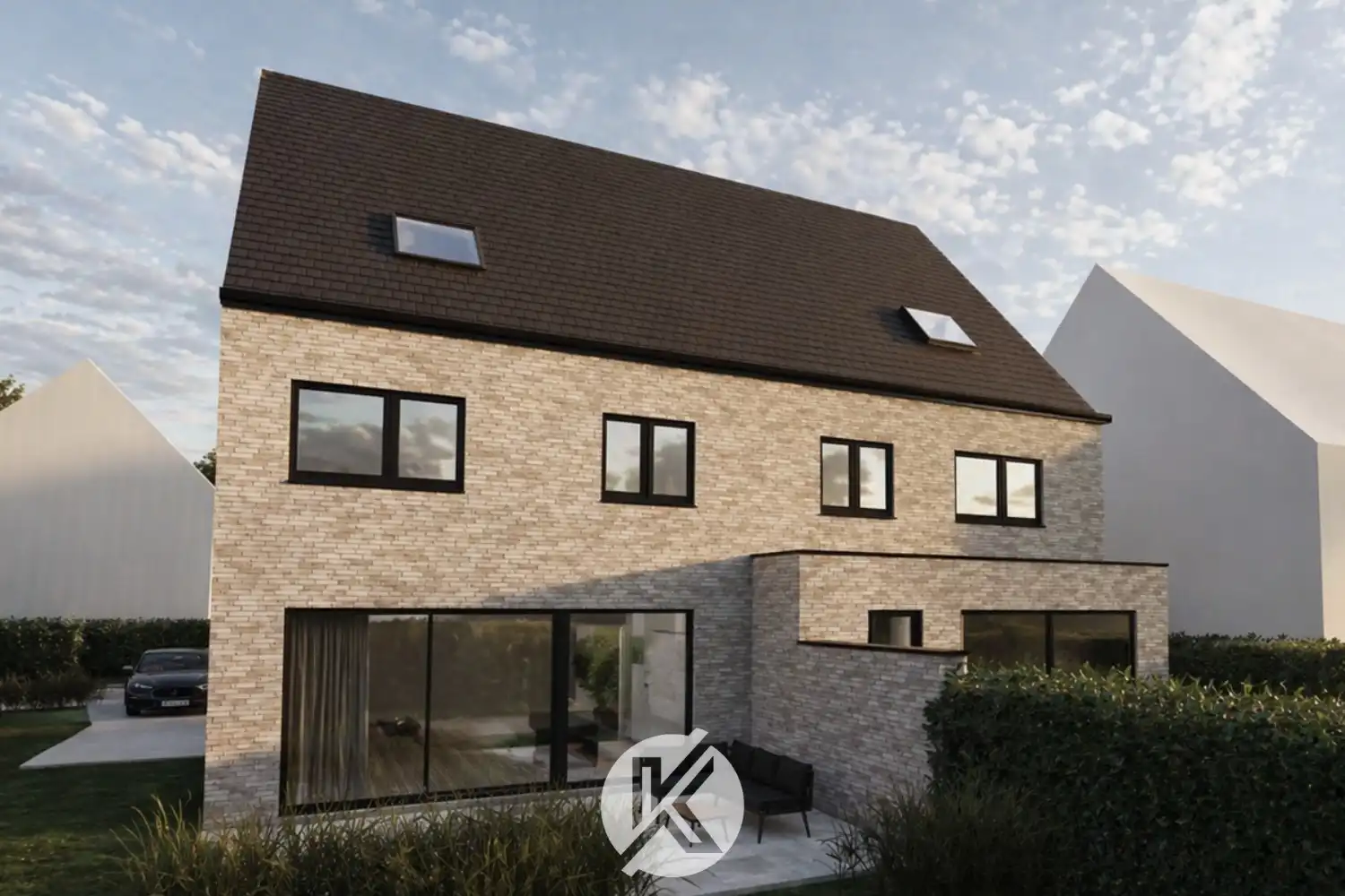 Halfopen nieuwbouwwoning op een rustige ligging foto 15