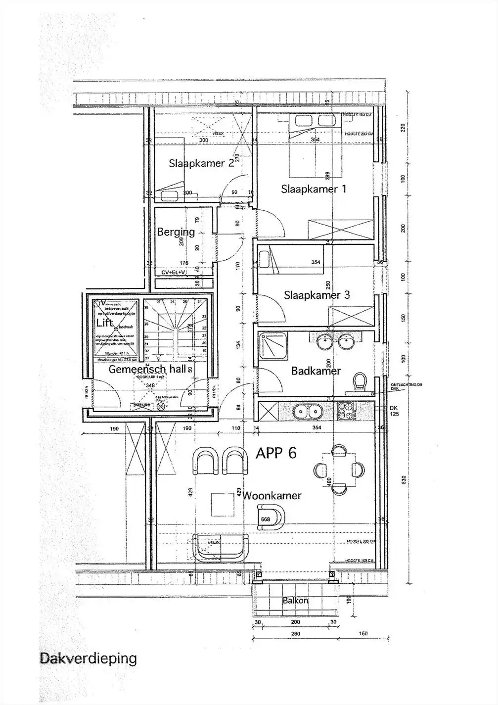 Prachtig appartement met 3 slpks en lift op de 2de verdieping. foto 15