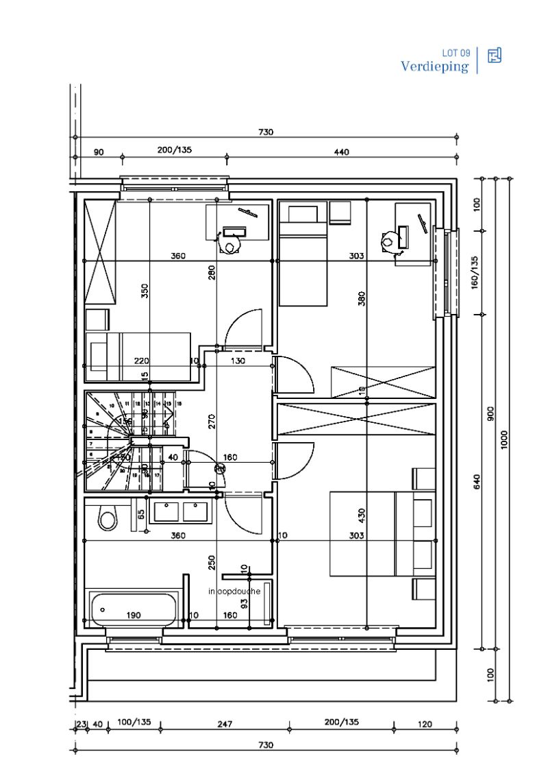 Denderleeuw, Anjelierenlaan - Steenweg - Fase 2 (Anjelierenlaan) - woningen: Lot 09 foto 5