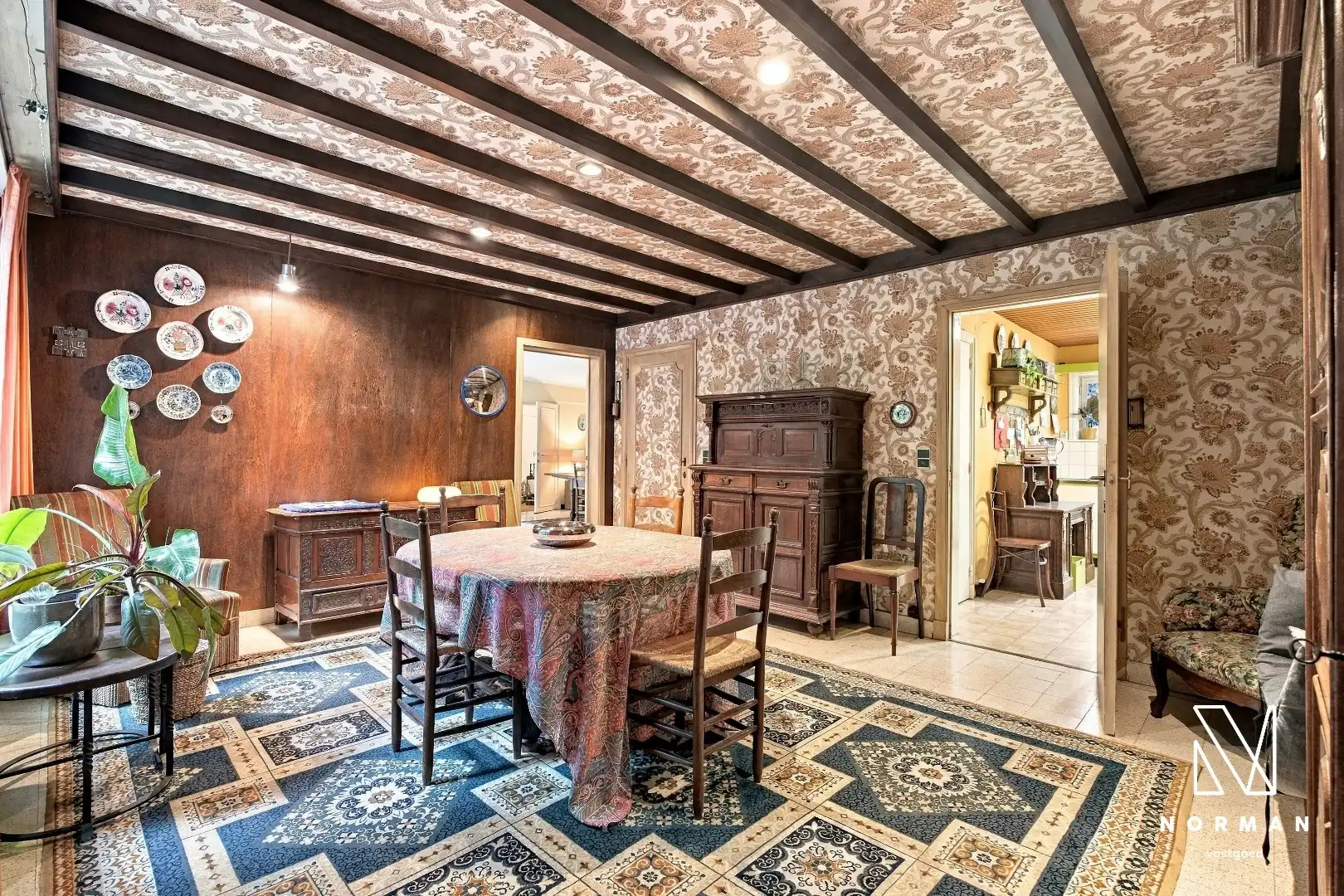 Gelijkvloerse woning op groene topligging aan het Heulebeekdomein in Kuurne met 4 slaapkamers, garage en ruime tuin te koop op perceel van +/- 1500 m²! foto 12