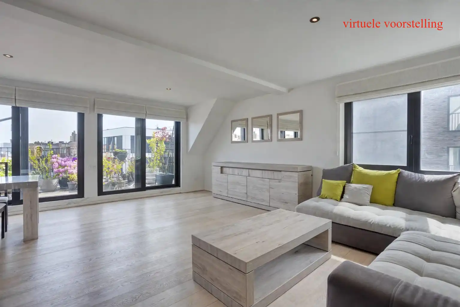 Duplex appartement met 1 garagebox gelegen te Wemmel foto 8