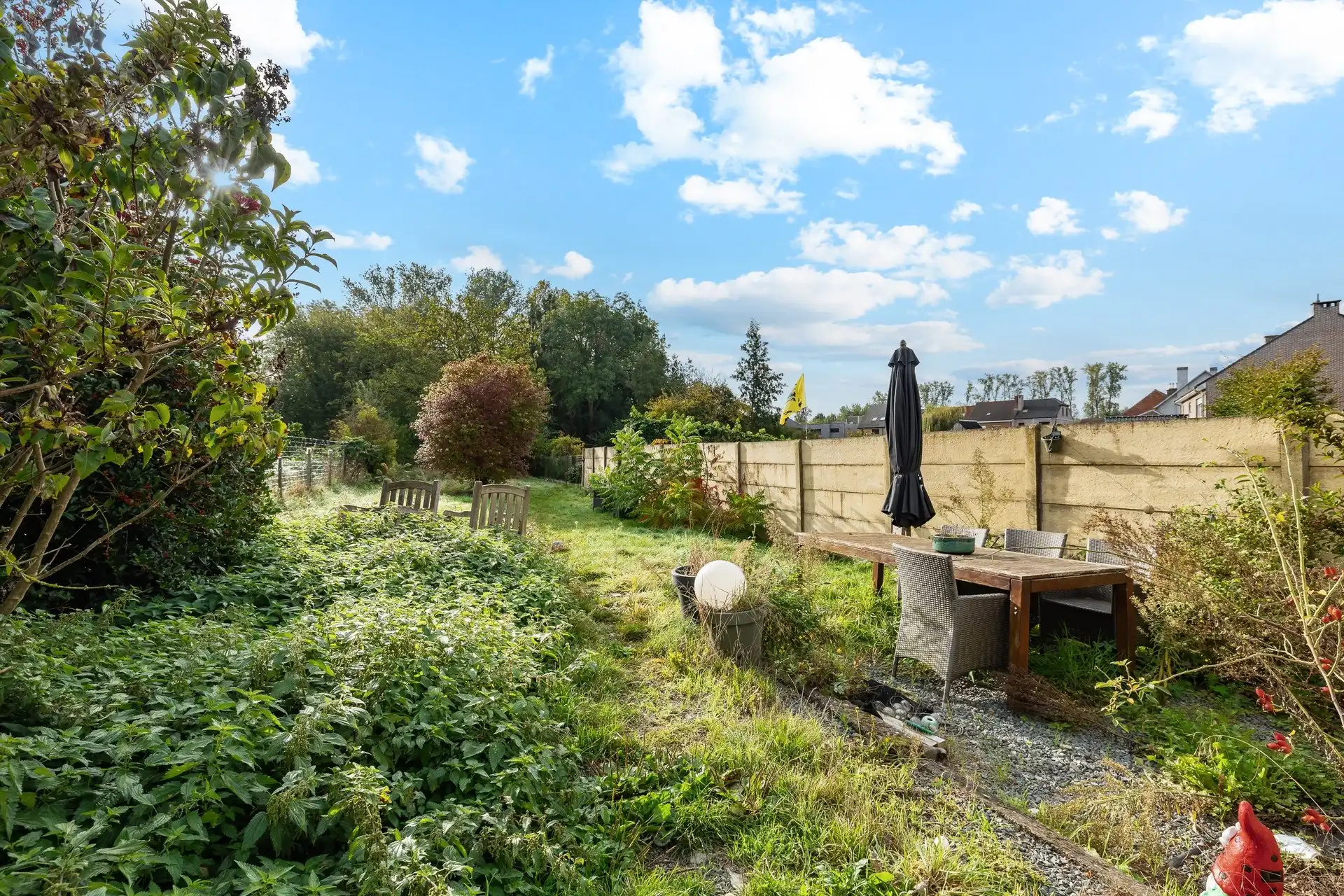 Ruime halfopen bebouwing met mooie tuin, garage en tal van mogelijkheden foto 22