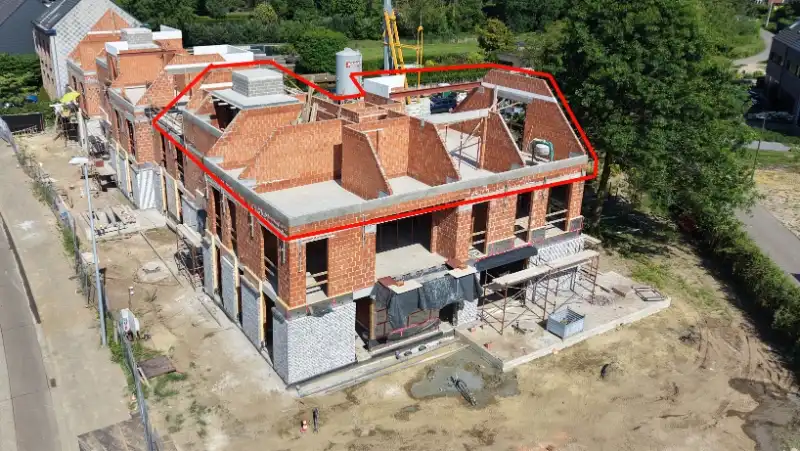 Penthouse nieuwbouw 141m² met terras 8m² op het westen foto 2