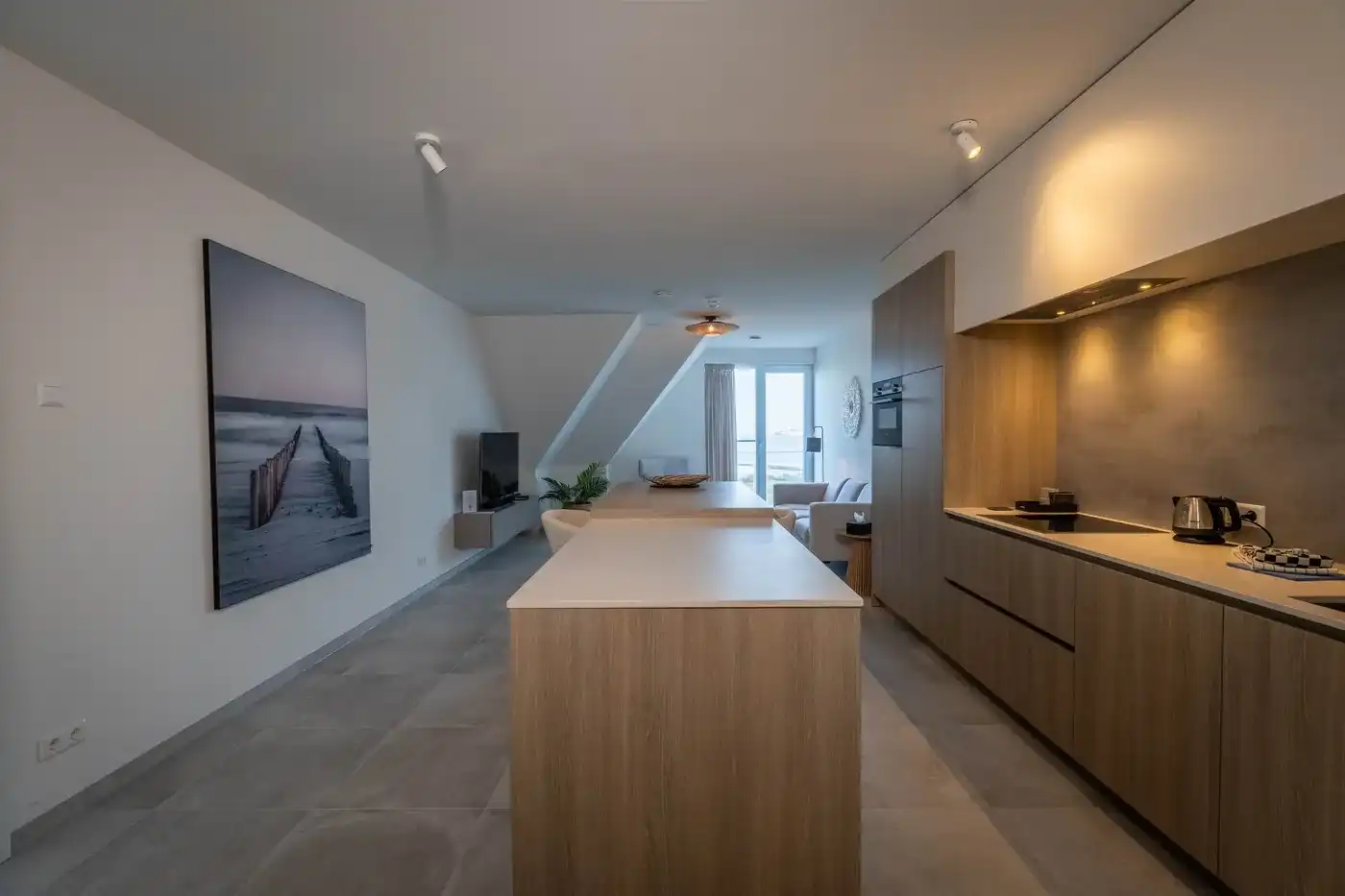 Stijlvol appartement met open uitzicht op de jachthaven van Cadzand en de zee foto 4