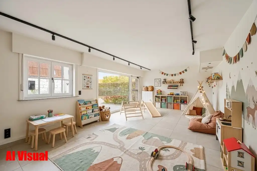 Veelzijdig (handels)huis met atelier, magazijn en zalige tuin op 1.400 m² te Meldert foto 6
