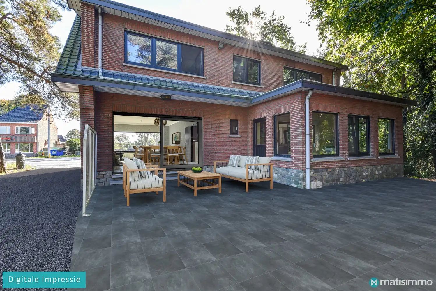 ZEER RUIME&nbsp;TE RENOVEREN&nbsp;GEZINSWONING MET 4 SLAAPKAMERS EN BIJGEBOUW VAN +- 100 M2&nbsp;OP PERCEEL VAN 1HA 29A 93CA IN DIEPENBEEK foto 23