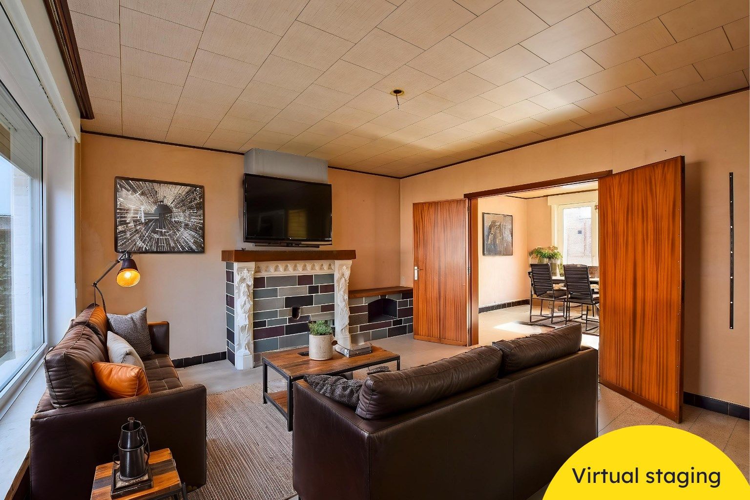 Ruime woning momenteel opgedeeld in 2 appartementen met inpandige garage en tuin op 240m². foto 4