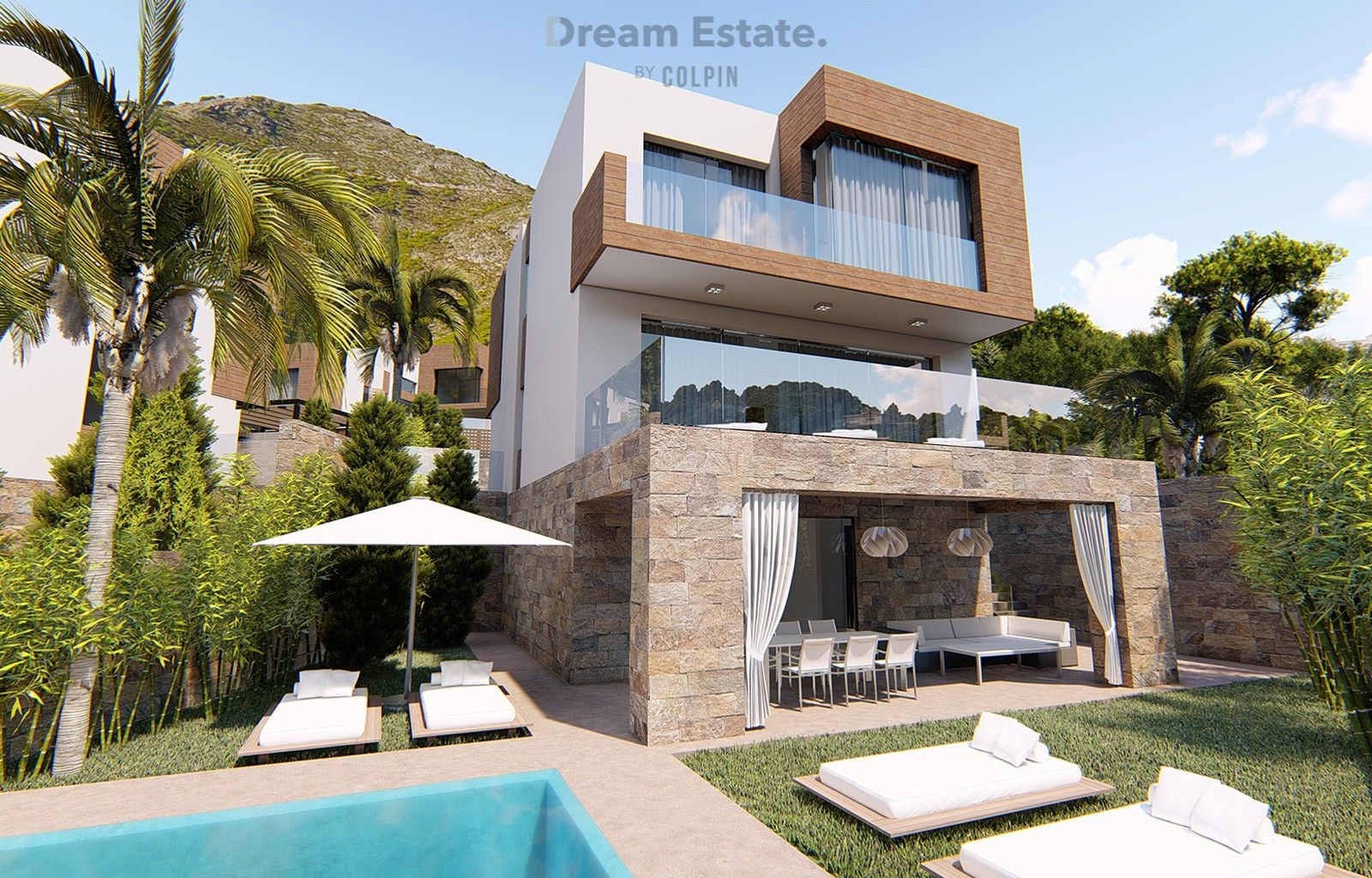 12 Moderne villa's met prachtig uitzicht op zee. foto 2