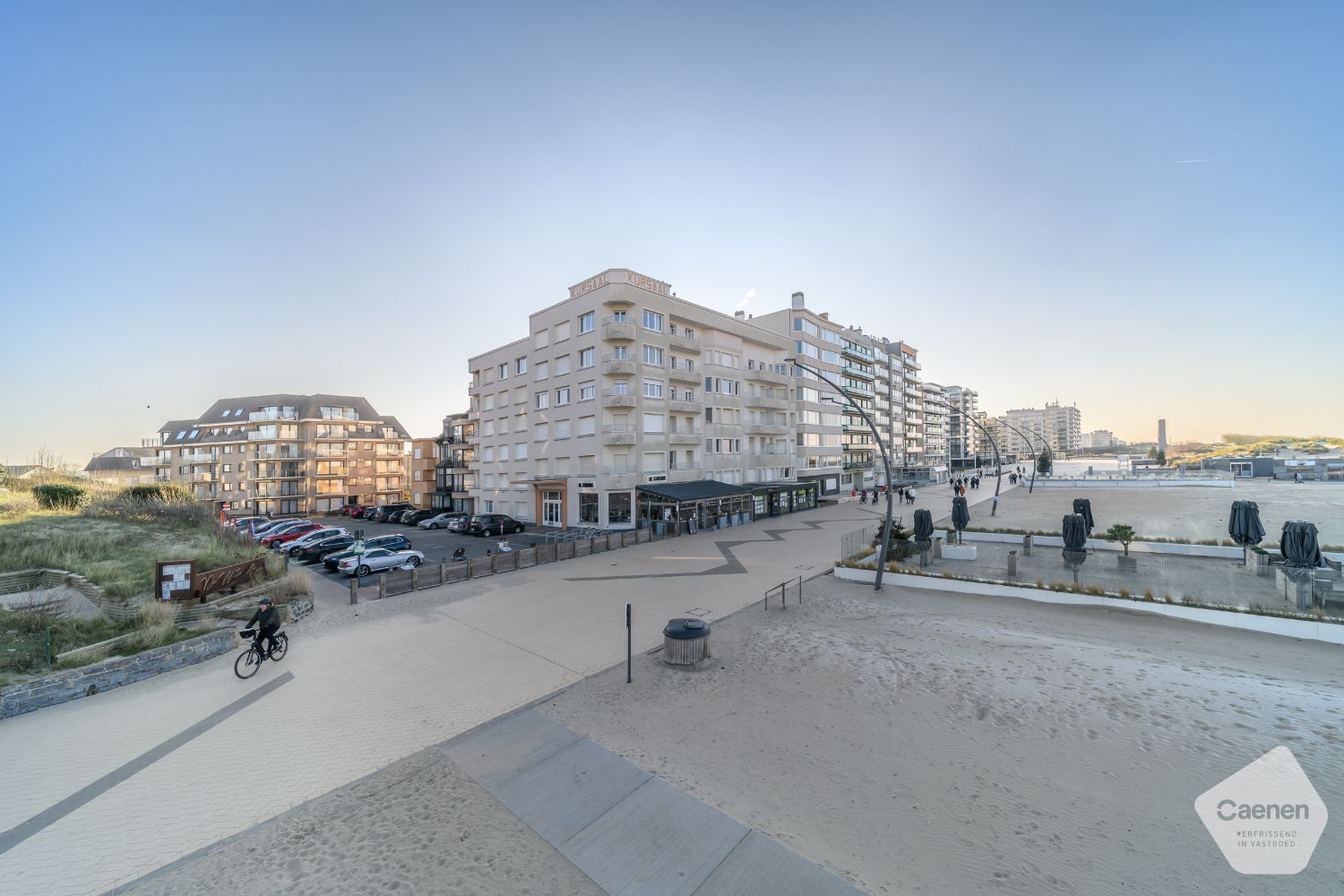 Prachtig gelegen appartement met frontaal zeezicht – 3 slaapkamers – terrassen – dubbele staanplaats & kelder inbegrepen foto 8