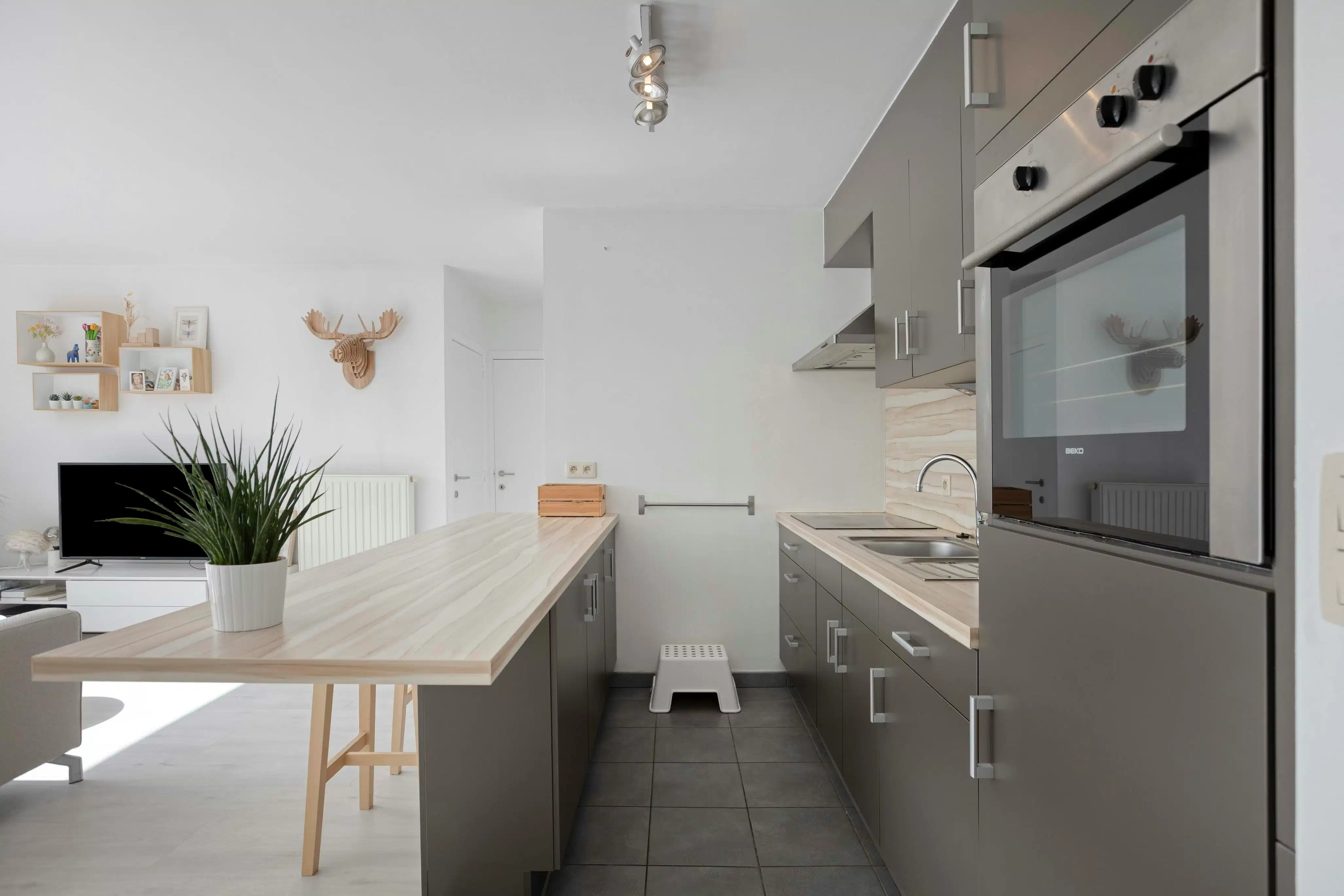 Instapklaar appartement te koop te St-Andries met 1 slpk  foto 6