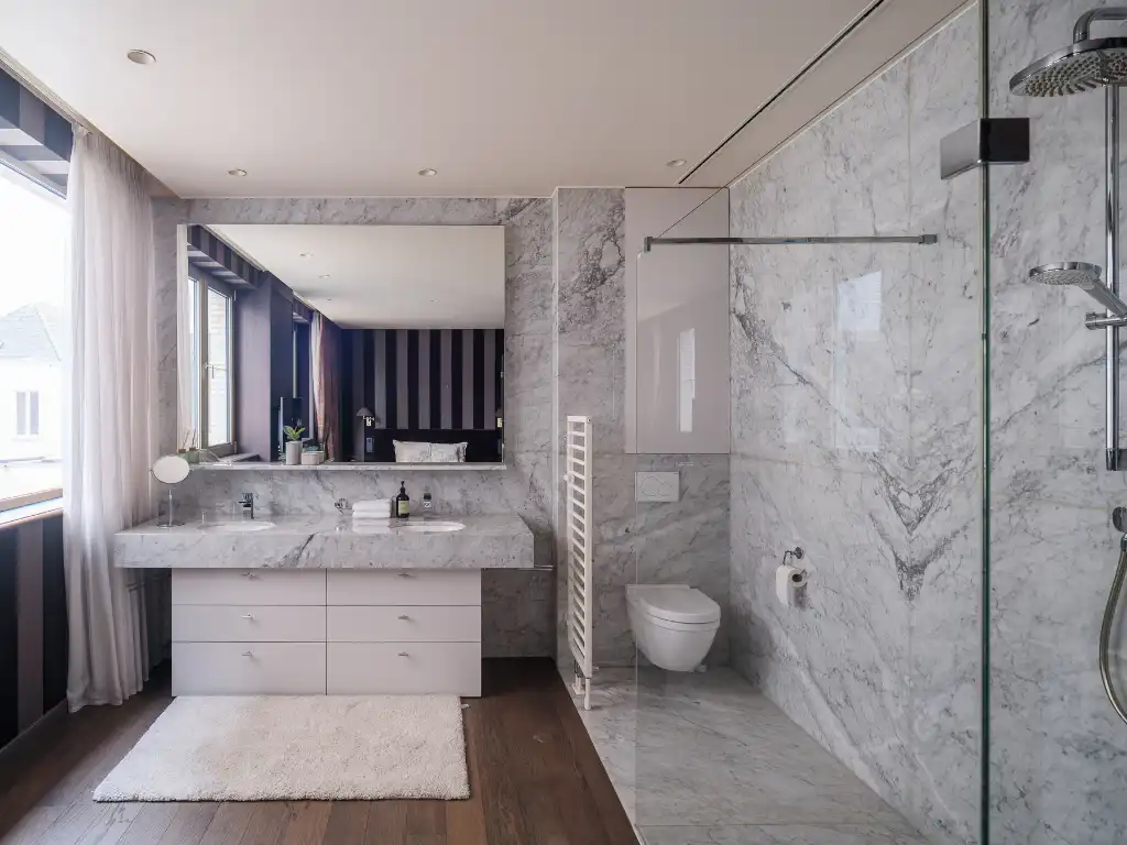 Luxueus 2-slaapkamer appartement met ruim terras en centrale ligging aan de Kouter foto 12