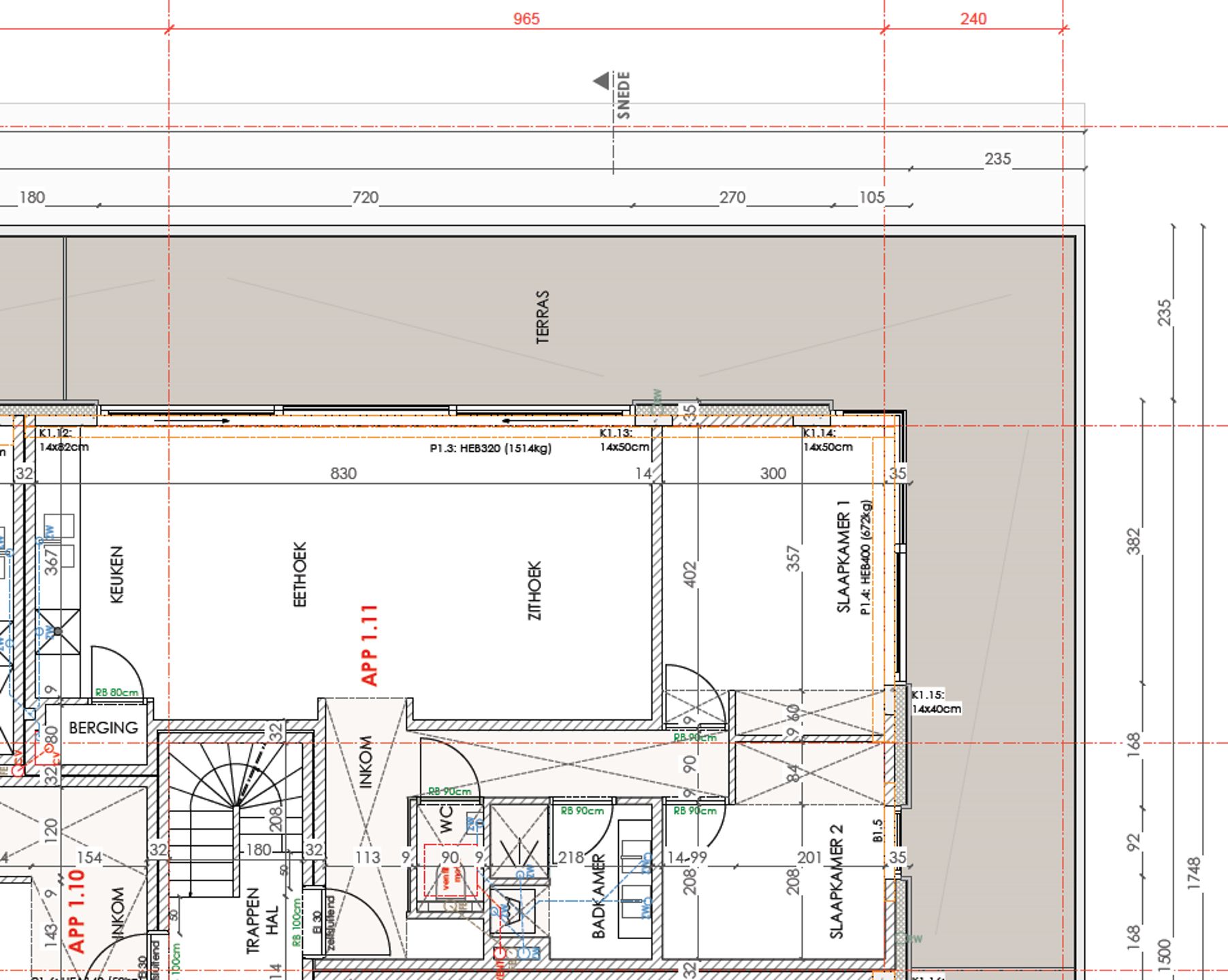 Nieuwbouw met terras van 50m2  foto 9