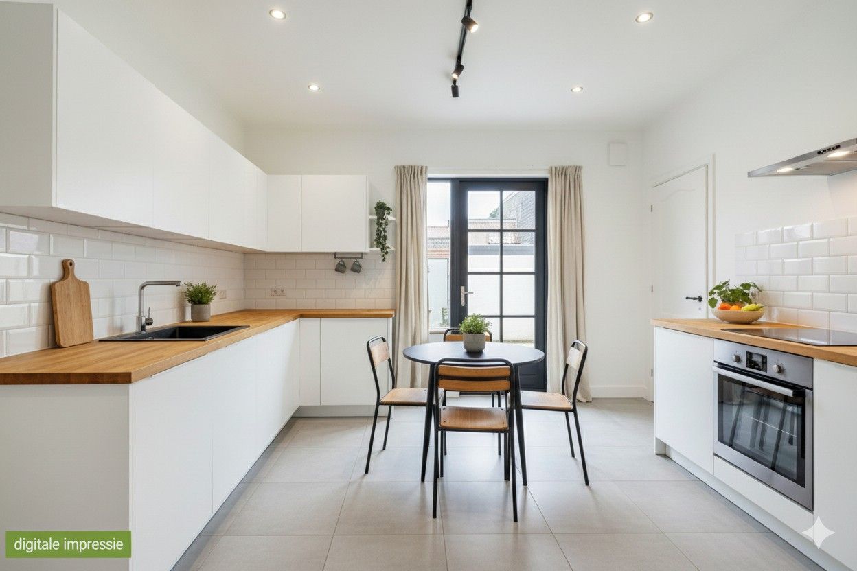 OP TE FRISSEN HALF VRIJSTAANDE WONING OP 7A87CA STADSRAND HASSELT. foto 13