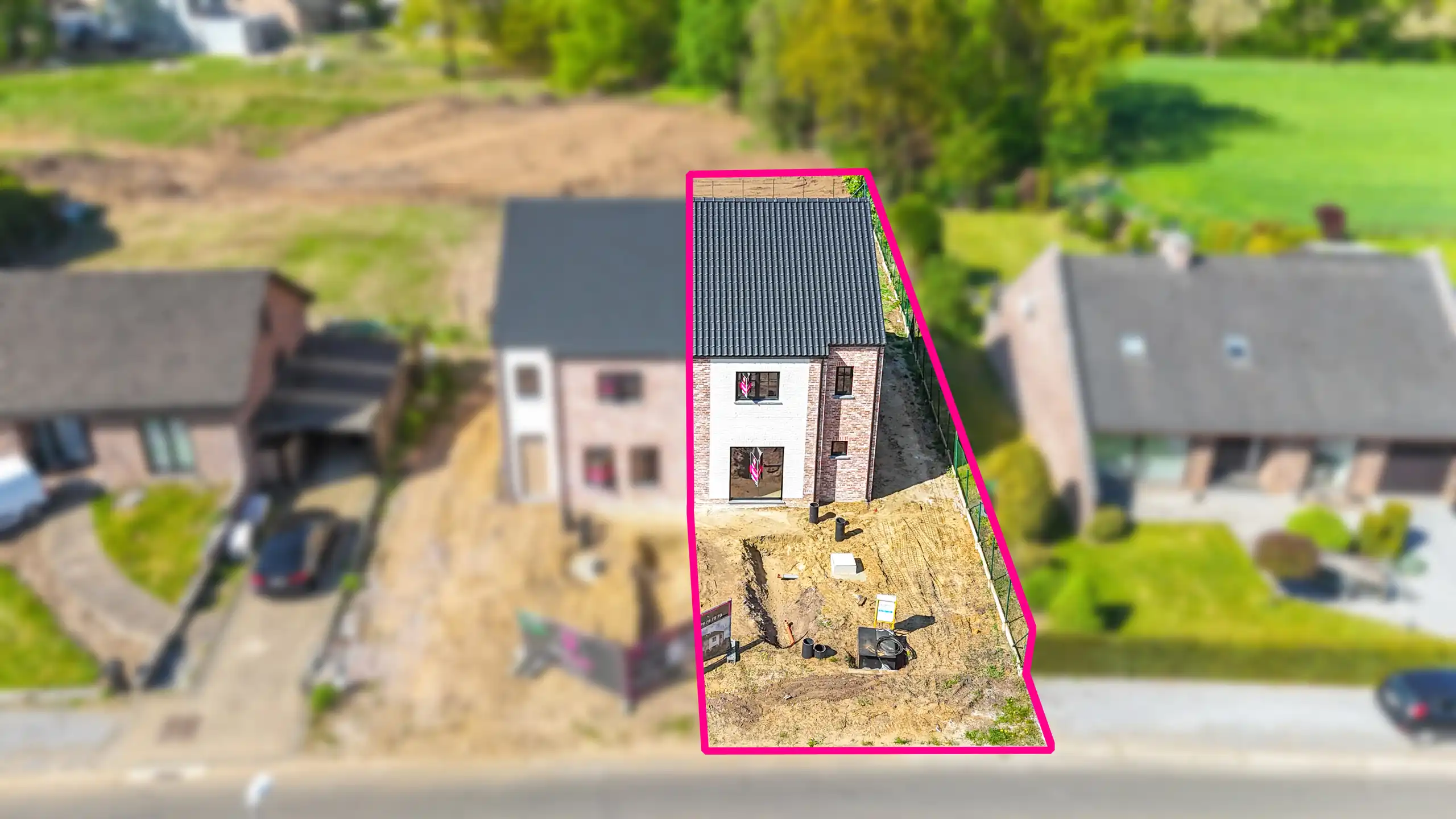 Tijdloze nieuwbouwwoning met 4 slpks + uitzicht op het groen! foto 17