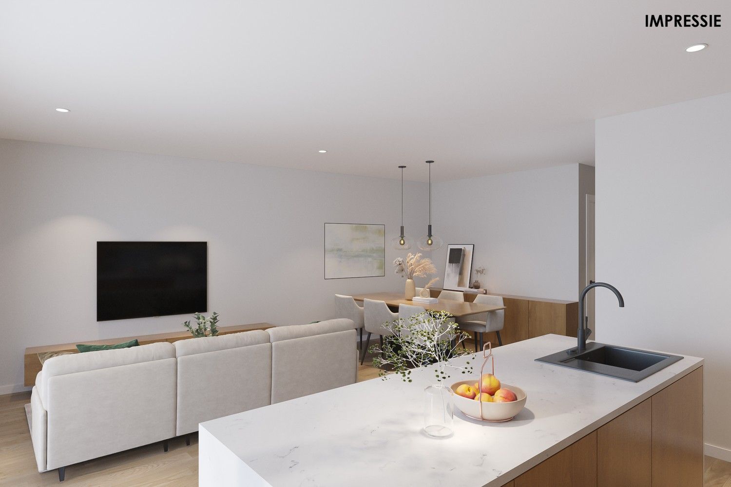 Nieuwbouw BEN app. met 2 slpkrs en terras foto 7