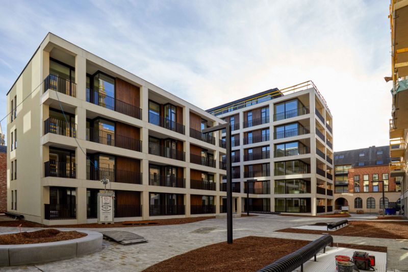 Roeselare-centrum : Aan de Hendrik Consciencestraat komen 19 woonunits in het stijlvolle appartementsgebouw "Maene". foto 1