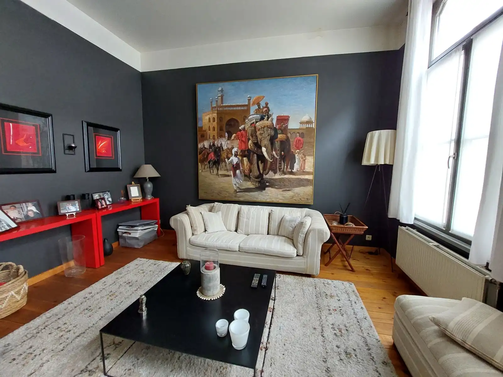 GEMEUBELD - 1 slpk. gelijkvloers appartement met stadstuin ! foto 3