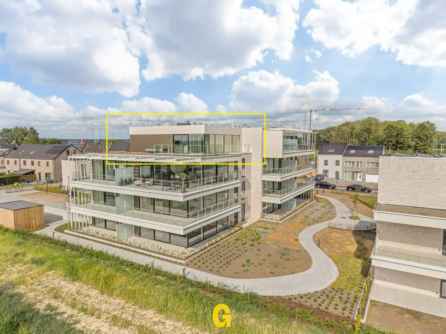 Luxueus energiezuinig penthouse appartement met ruim zonneterras met prachtig verzicht op het stadscentrum en achterliggend groen foto 27
