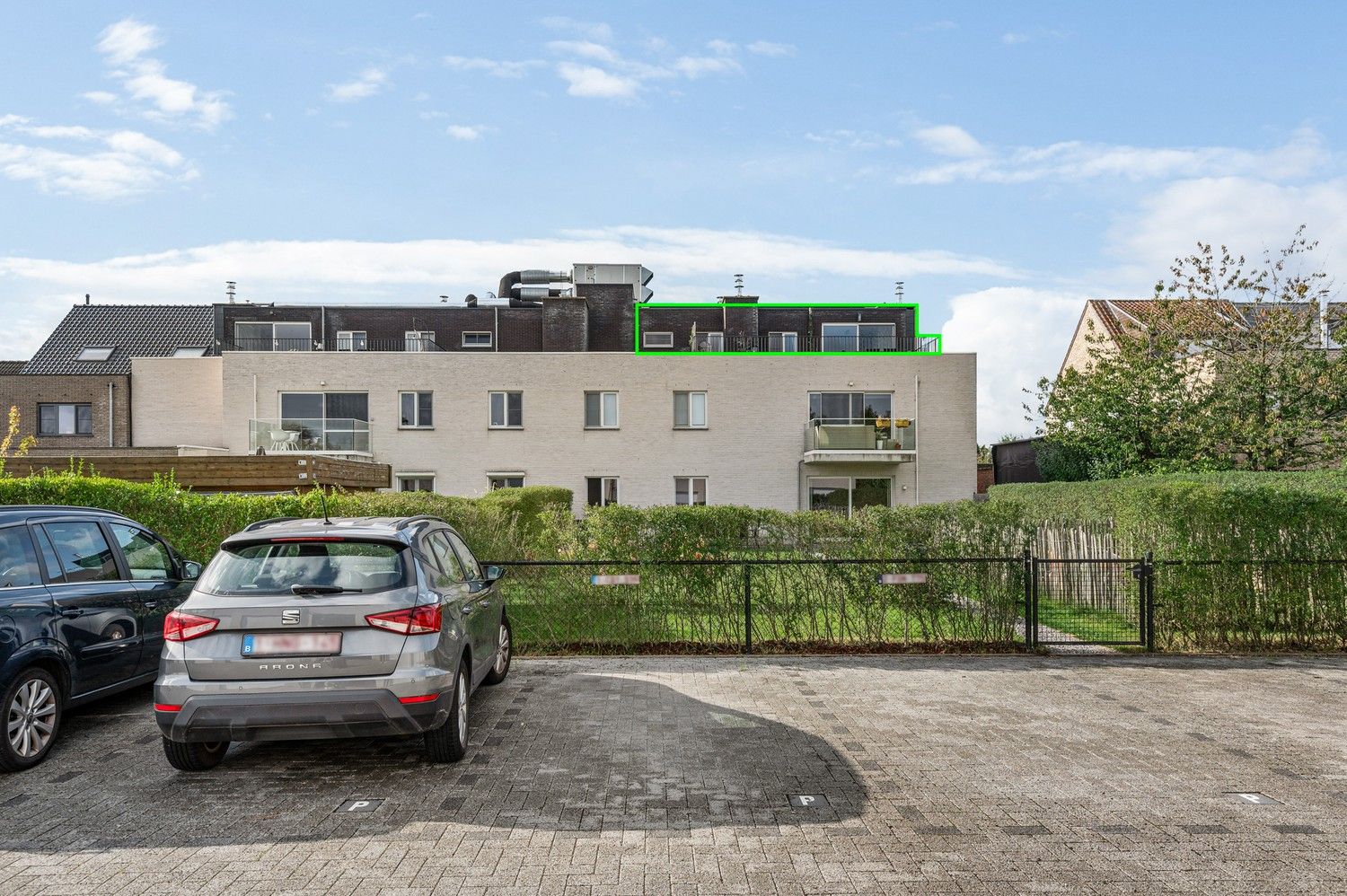 Dakappartement met 2 slaapkamers en riant terras te koop! foto 17