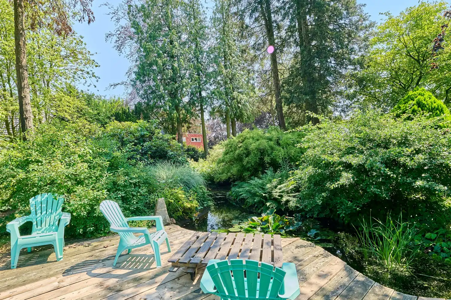 Charmante open bebouwing met prachtige tuin op toplocatie nabij het centrum en de Nederlandse grens foto 35