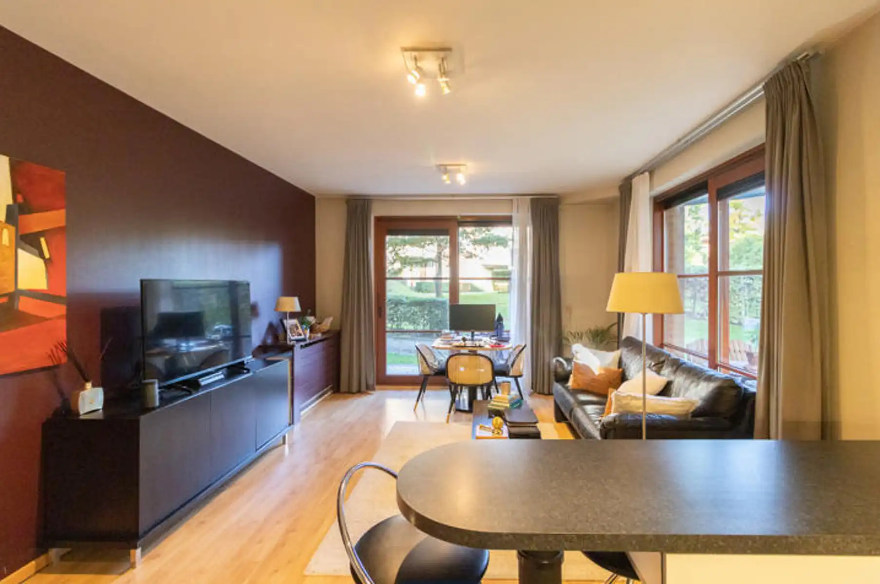 Gemeubileerd app. - 2 kamers + Terras (Woluwepark)  foto 4