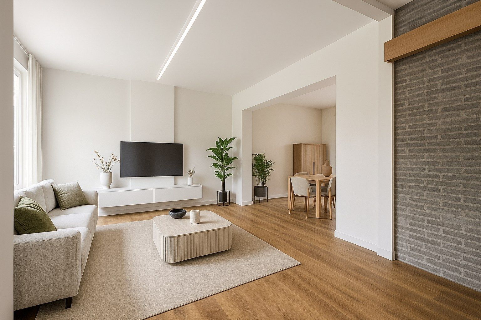 TE RENOVEREN WONING MET UITWEG EN GARAGE foto 4