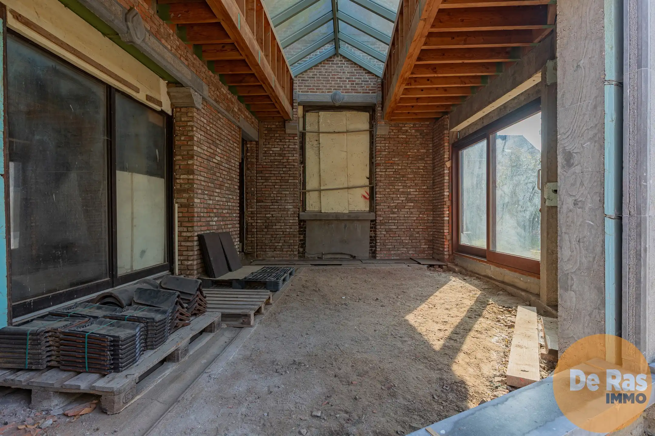 GIJZEGEM - Te renoveren herenhuis op een perceel van 1520 m² foto 12