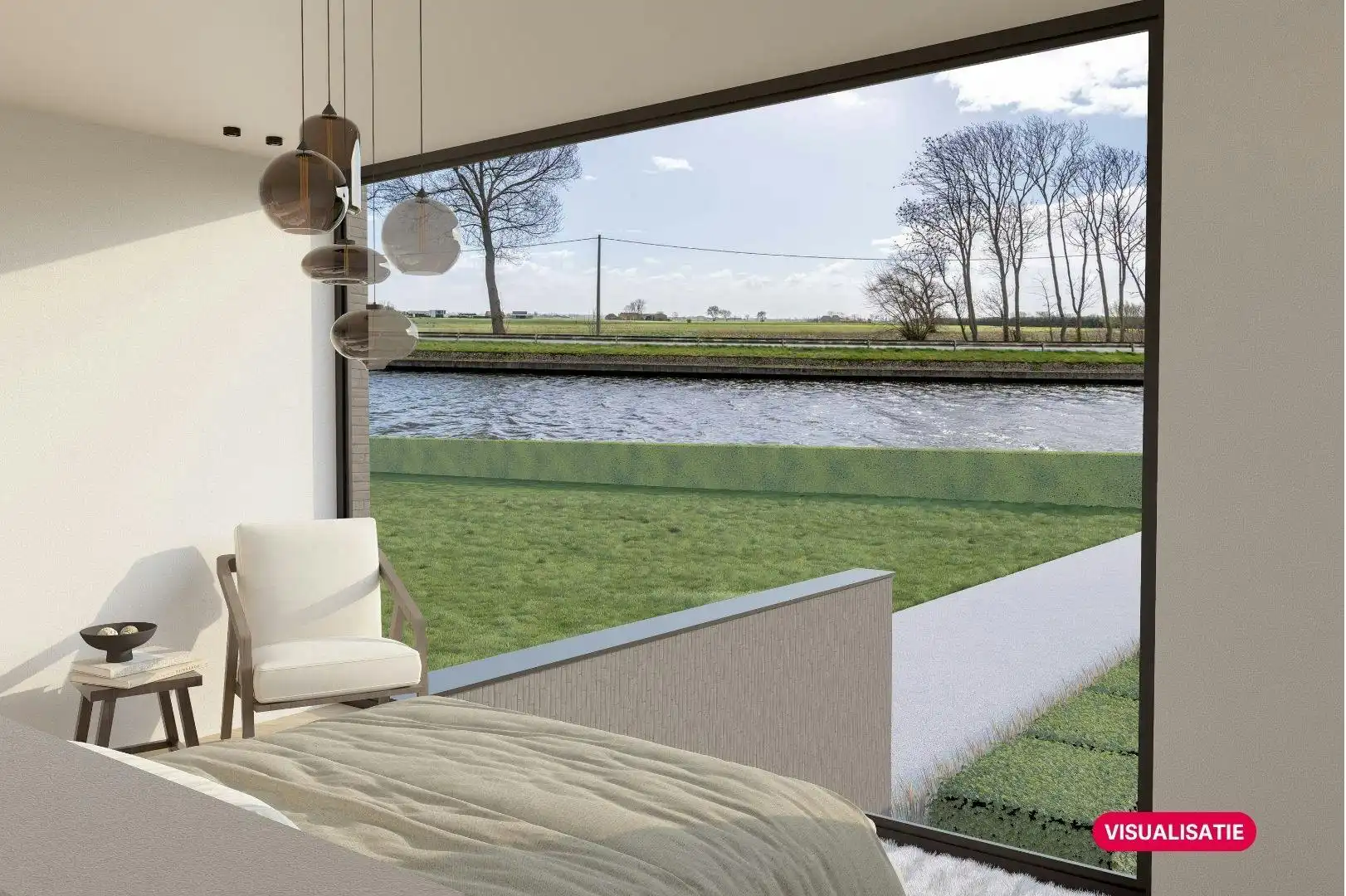 Exclusieve villa op prachtig perceel grond te koop te Leffinge! foto 28