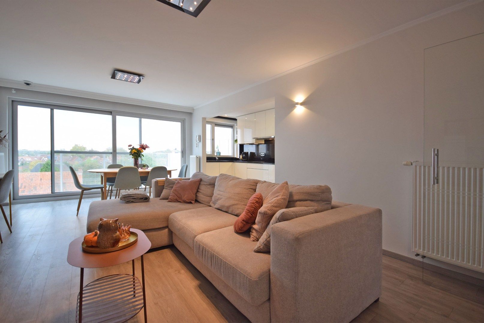 INSTAPKLAAR APPARTEMENT MET TERRAS EN GARAGE  foto 2