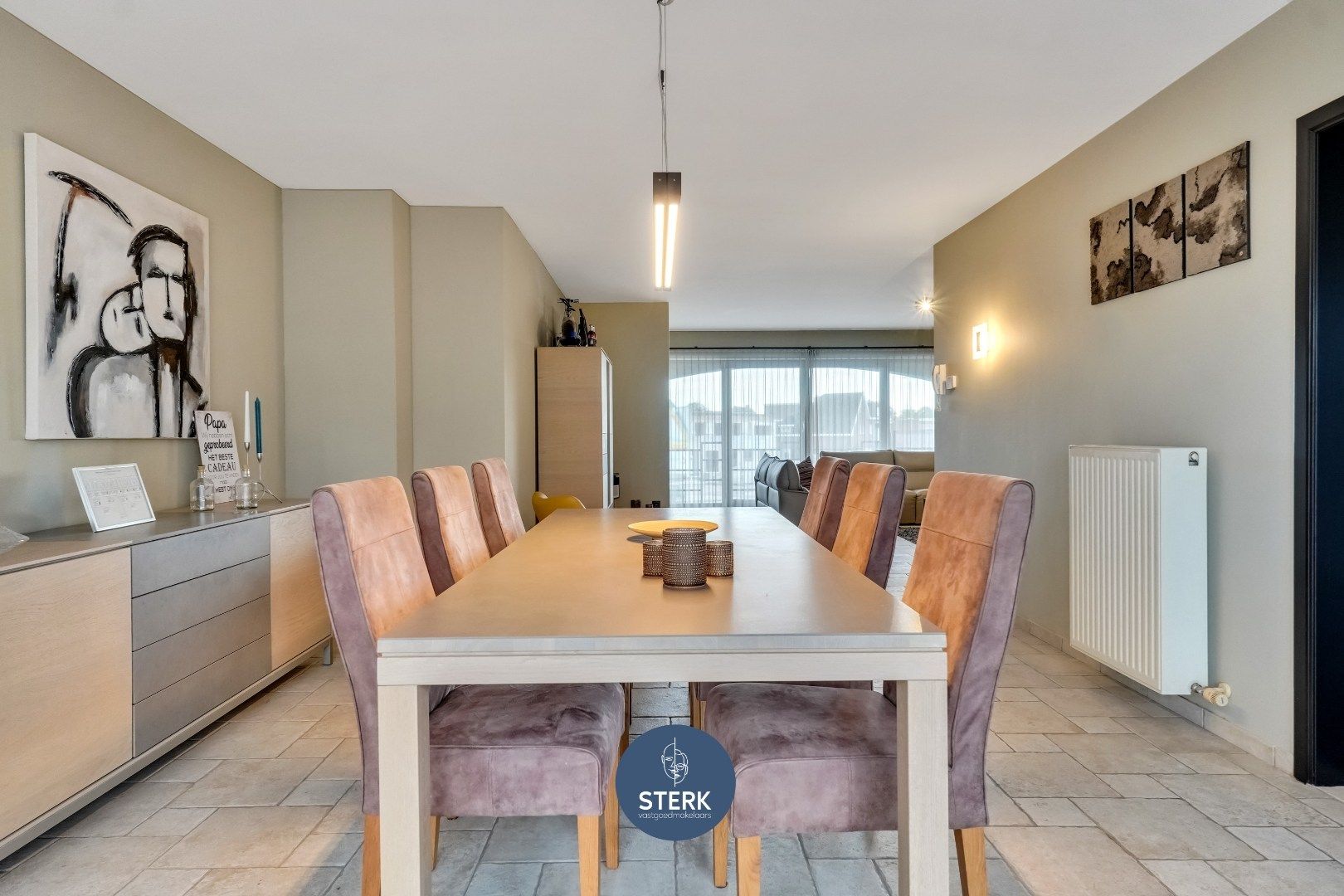 INSTAPKLAAR DUPLEX-APPARTEMENT MET 3 SLPKS EN 2 TERRASSEN TE REKEM !  foto 7