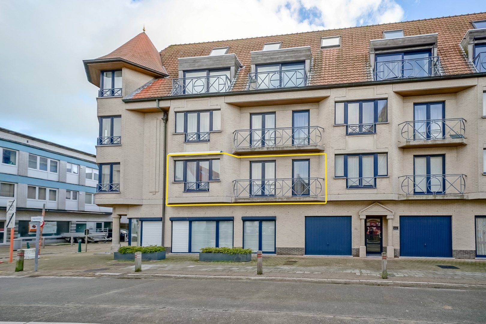 Rustig gelegen appartement met 1 slaapkamer en bureau/dressing nabij de winkelstraat foto 2