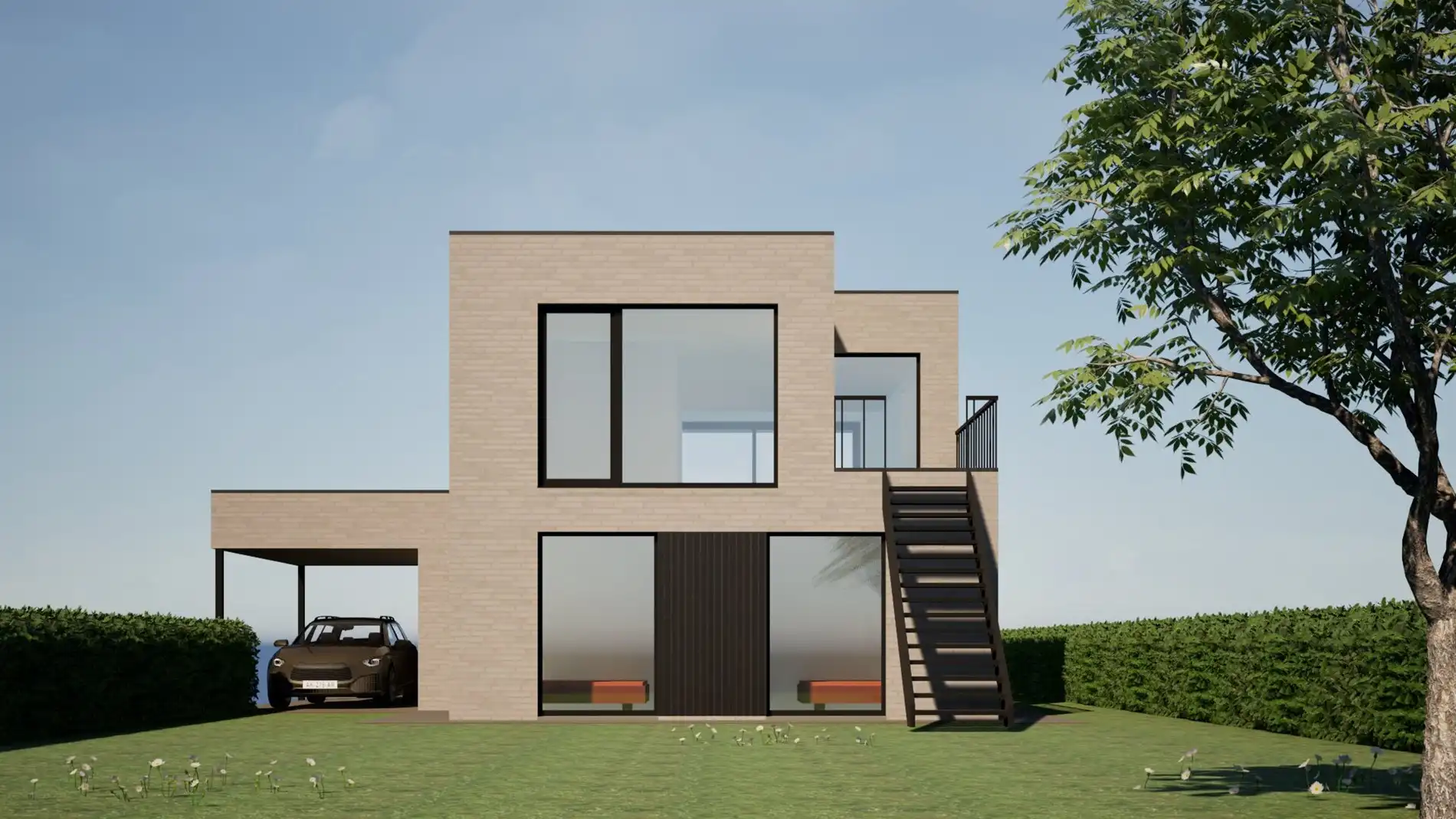 Bouwgrond voor open bebouwing in landelijke omgeving te Roksem (684 m²) foto 5