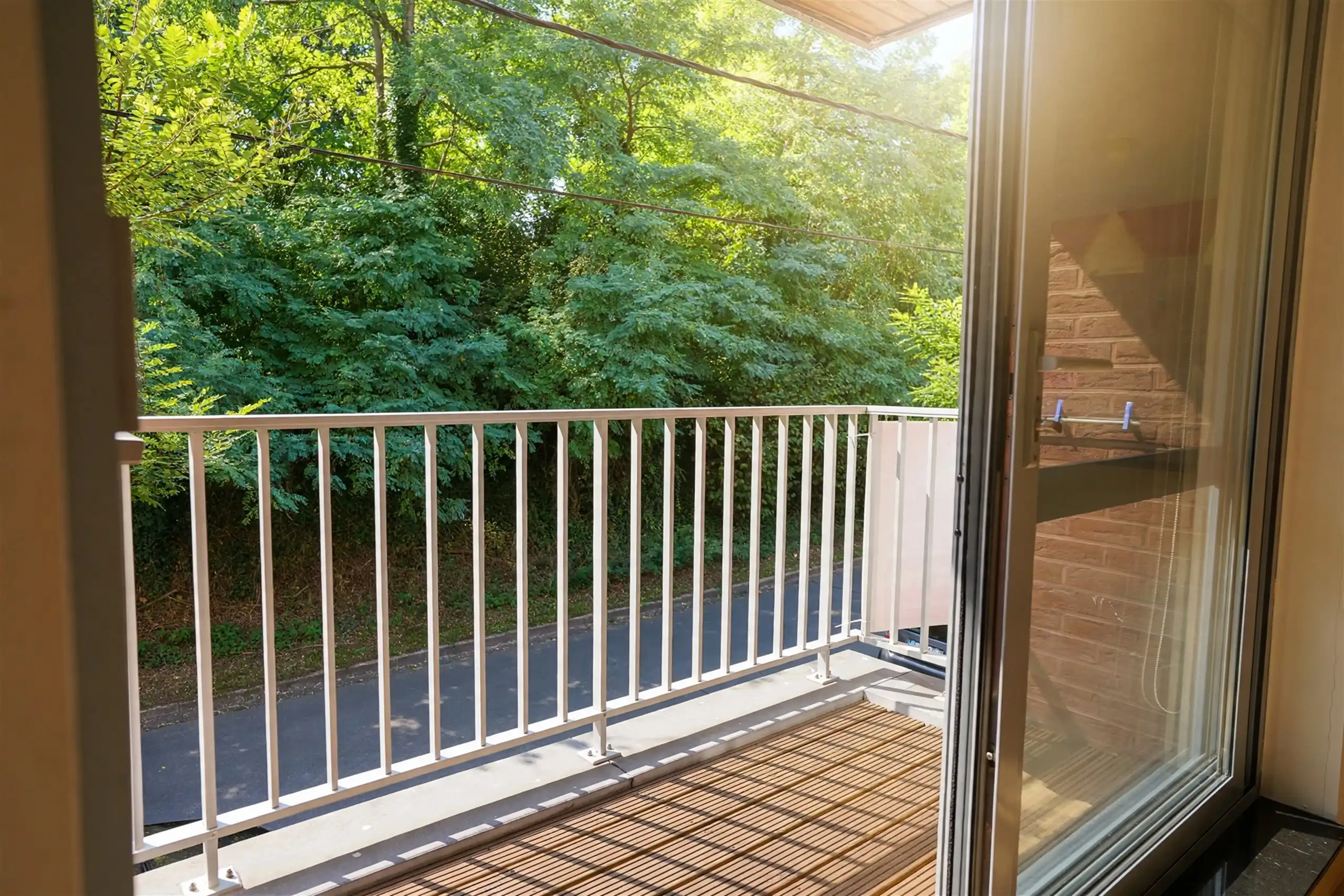 Heel leuk en rustig appartement met garage en terras! foto 14