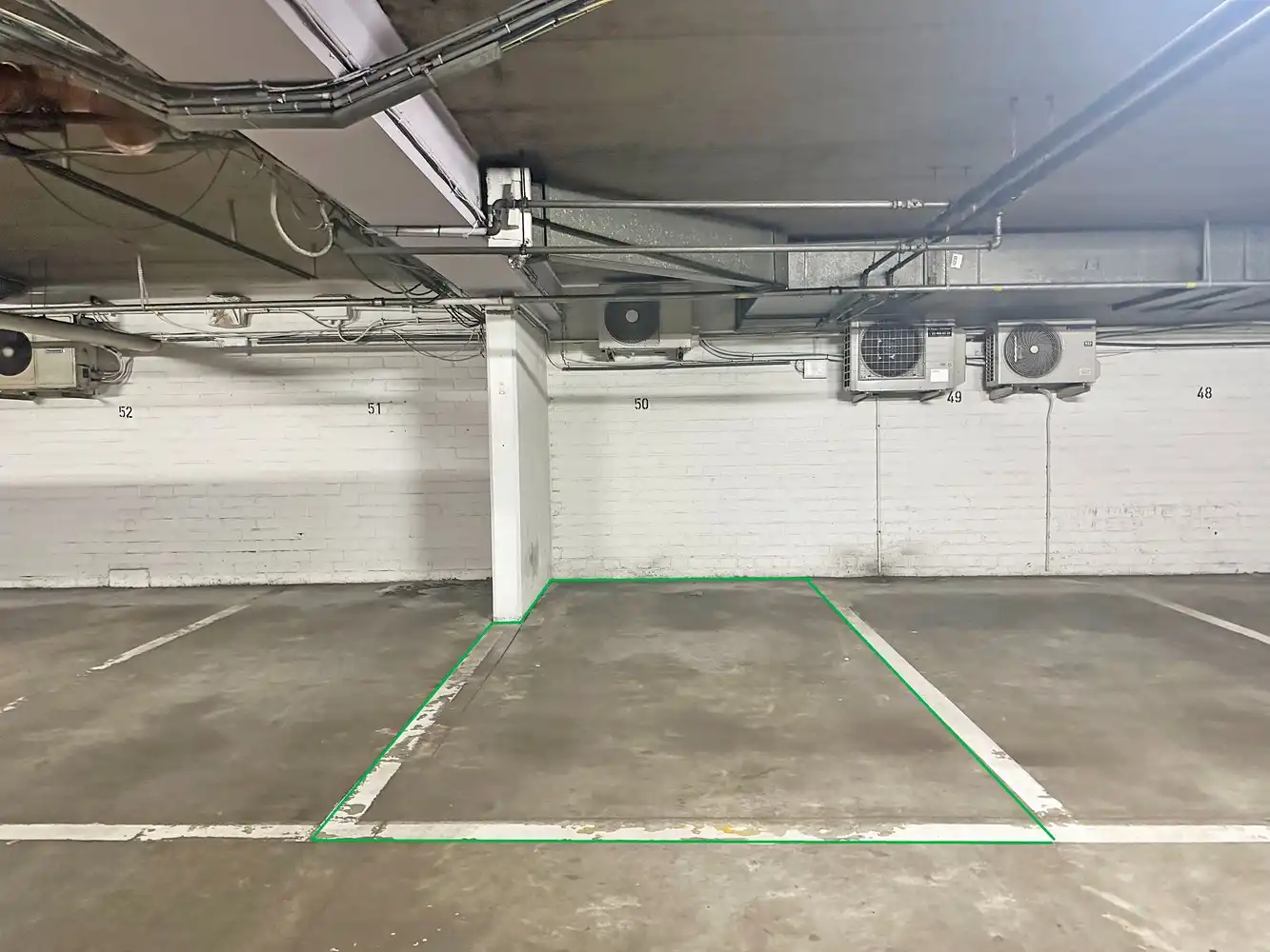 Ondergrondse staanplaats te Antwerpen foto 2