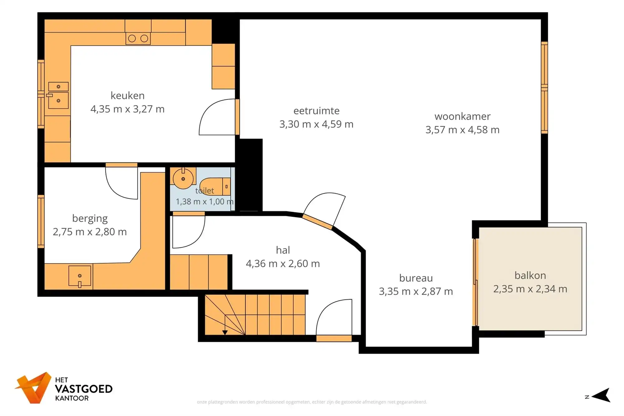 ZEER RUIM DUPLEX APPARTEMENT MET BIJHORENDE AFGESLOTEN GARAGEBOX EN 2 STAANPLAATSEN IN HET CENTRUM VAN OOSTHAM foto 28