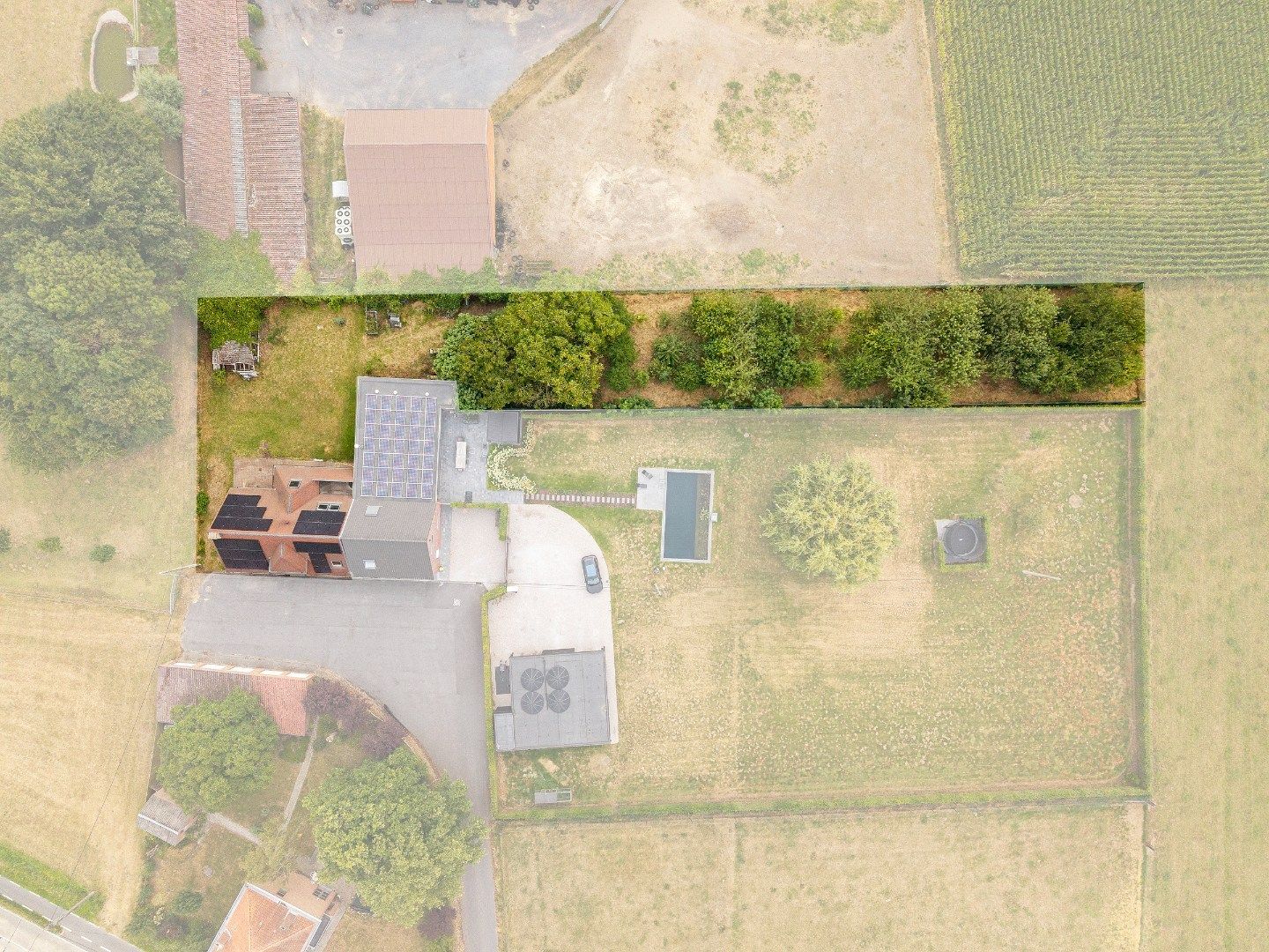 Recente halfopen woning met boomgaard in Ledegem foto 2