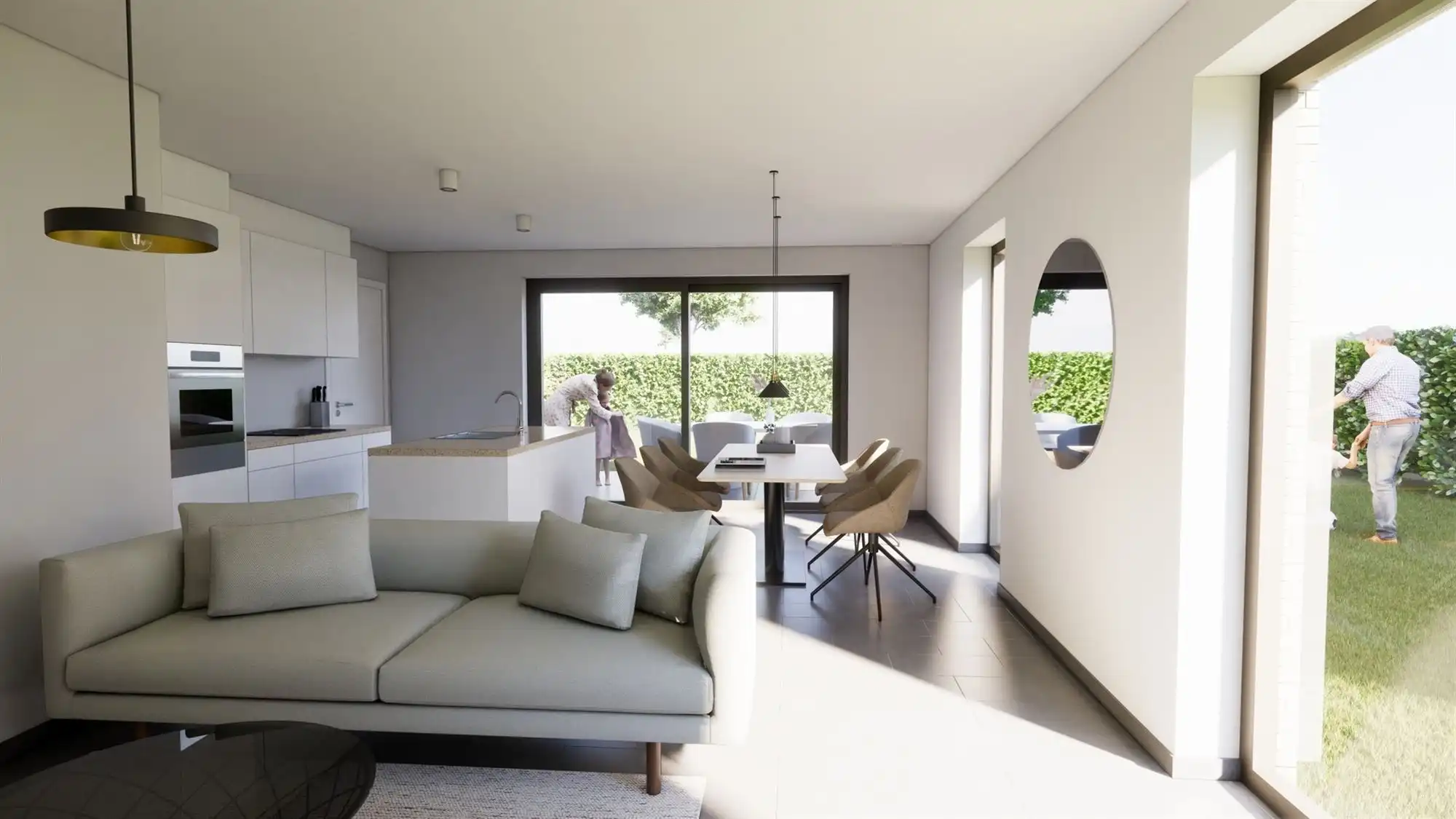 Nieuwbouwwoning met 3 slaapkamers, inpandige garage op perceel van 371m² in heerlijk Belzele foto 7