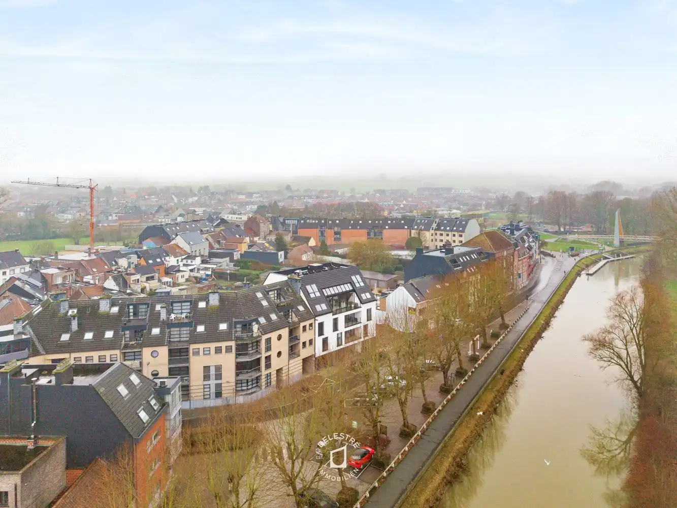 Kwalitatief verhuurde investeringseigendom 5 APP. EN 5 GARAGES in het centrum van Ninove foto 28