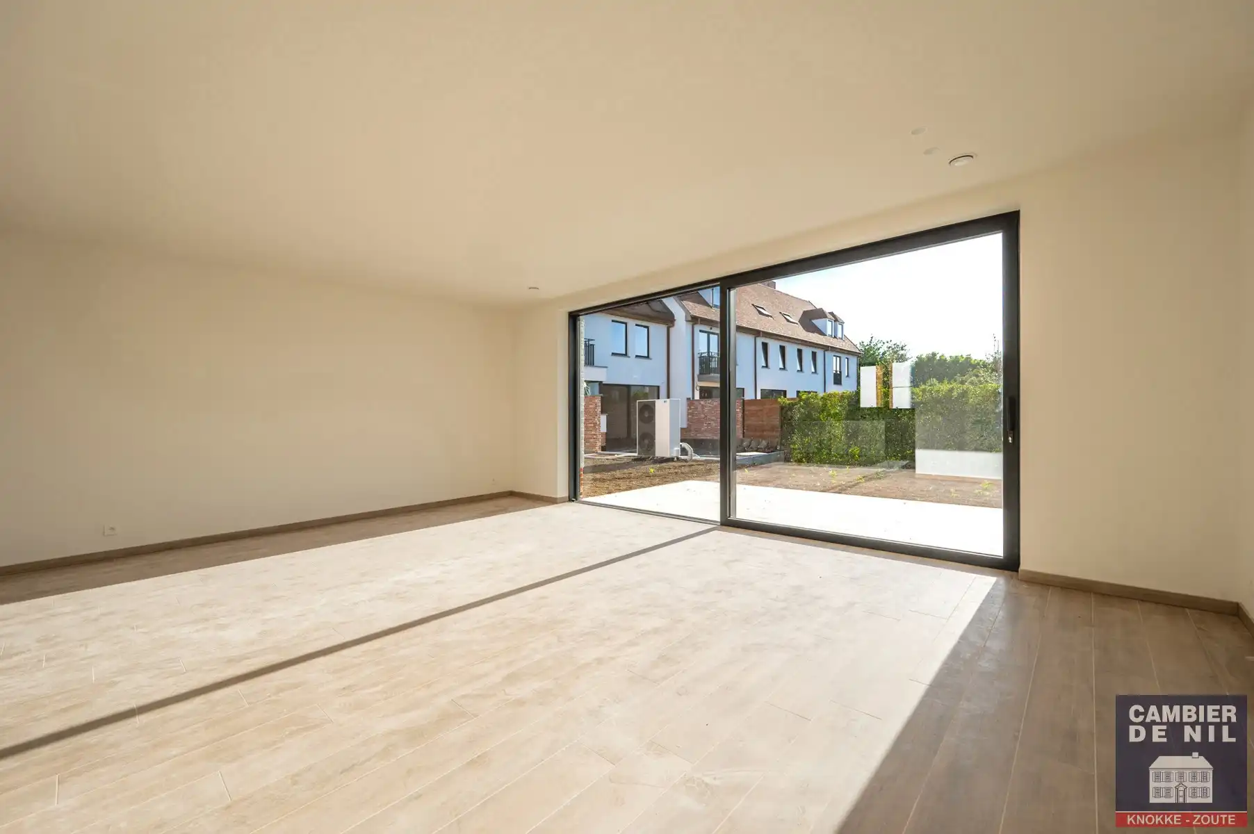 Nieuwbouw - ongemeubelde koppelvilla in rustige,  residentiële wijk te Knokke-Heist  foto 9