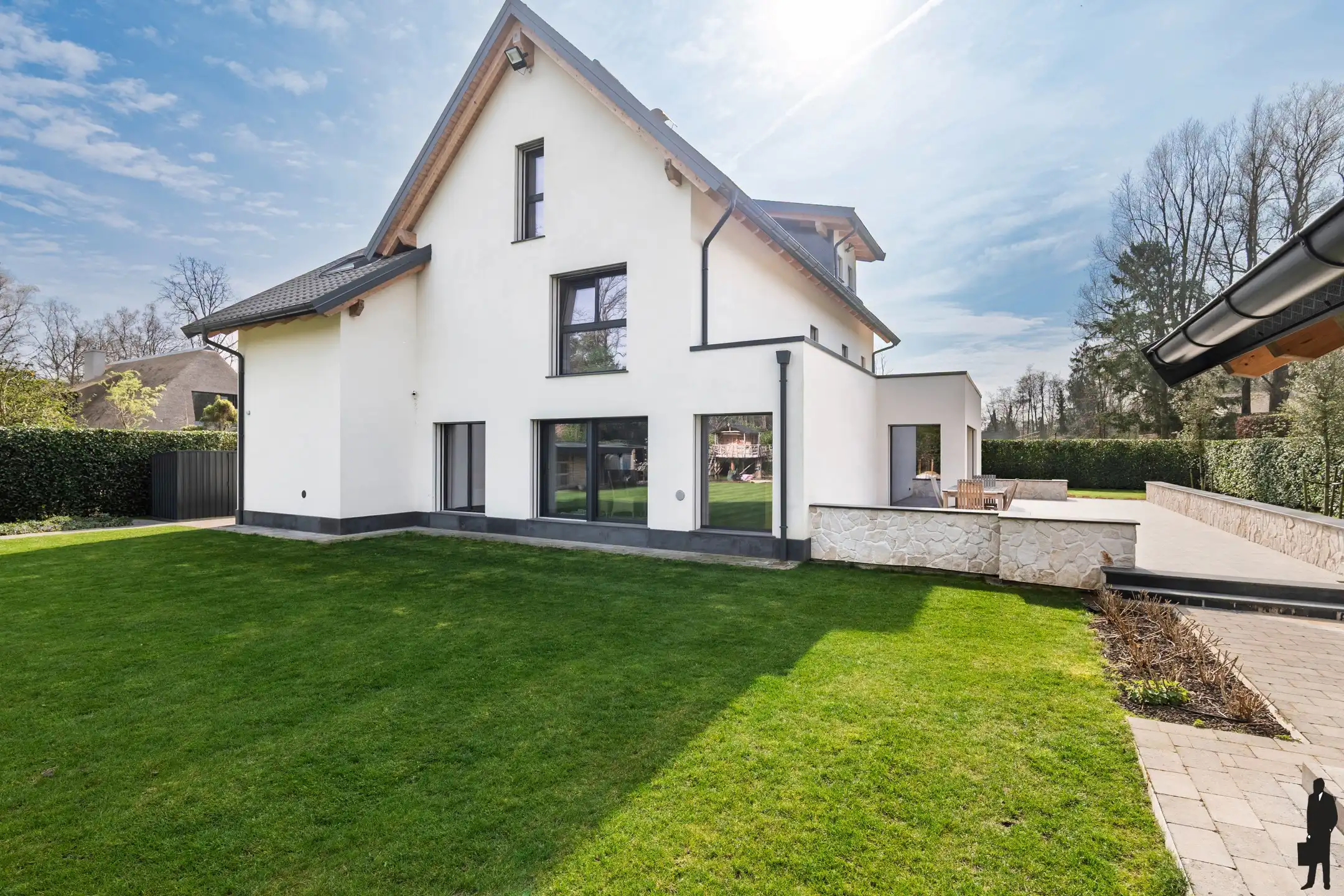 Recente, energiezuinige villa op toplocatie te Schilde foto 2