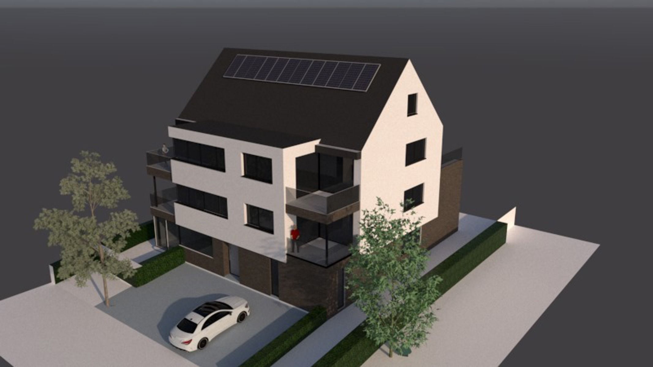 Kwalitatief gelijkvloers appartement met 2 slaapkamers en 2 terassen foto 4