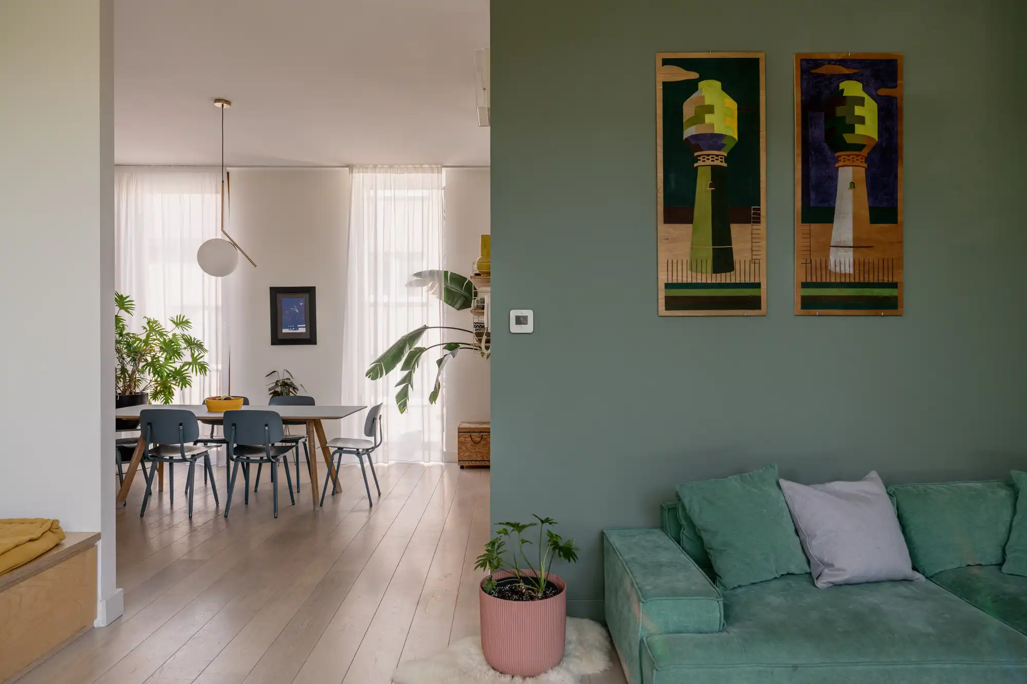 Architectenwoning met eigen identiteit door Teema architecten in de vernieuwde wijk Damtwerpen foto 6